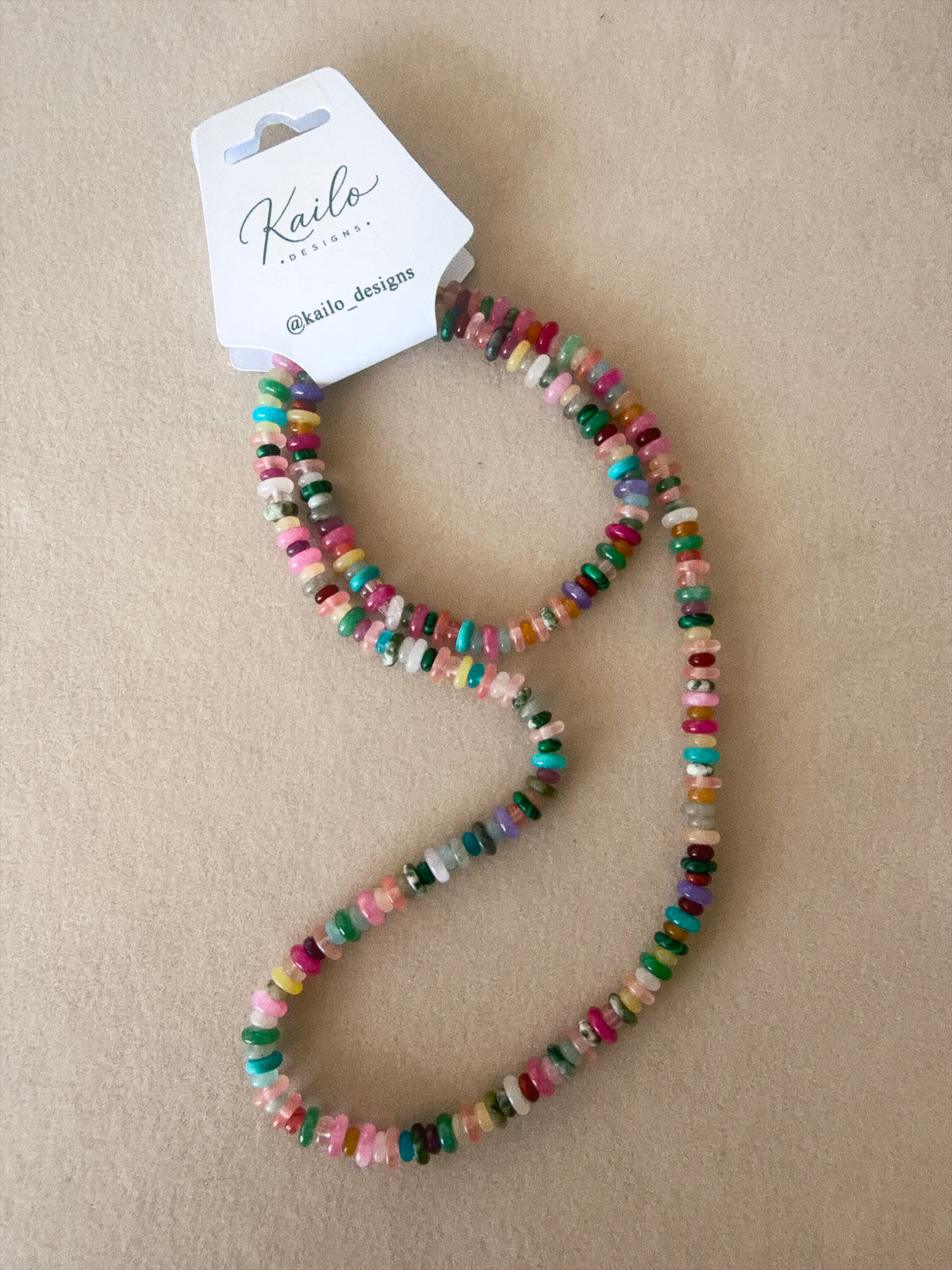 Kailo - Gemstone Necklace & Bracelet Set