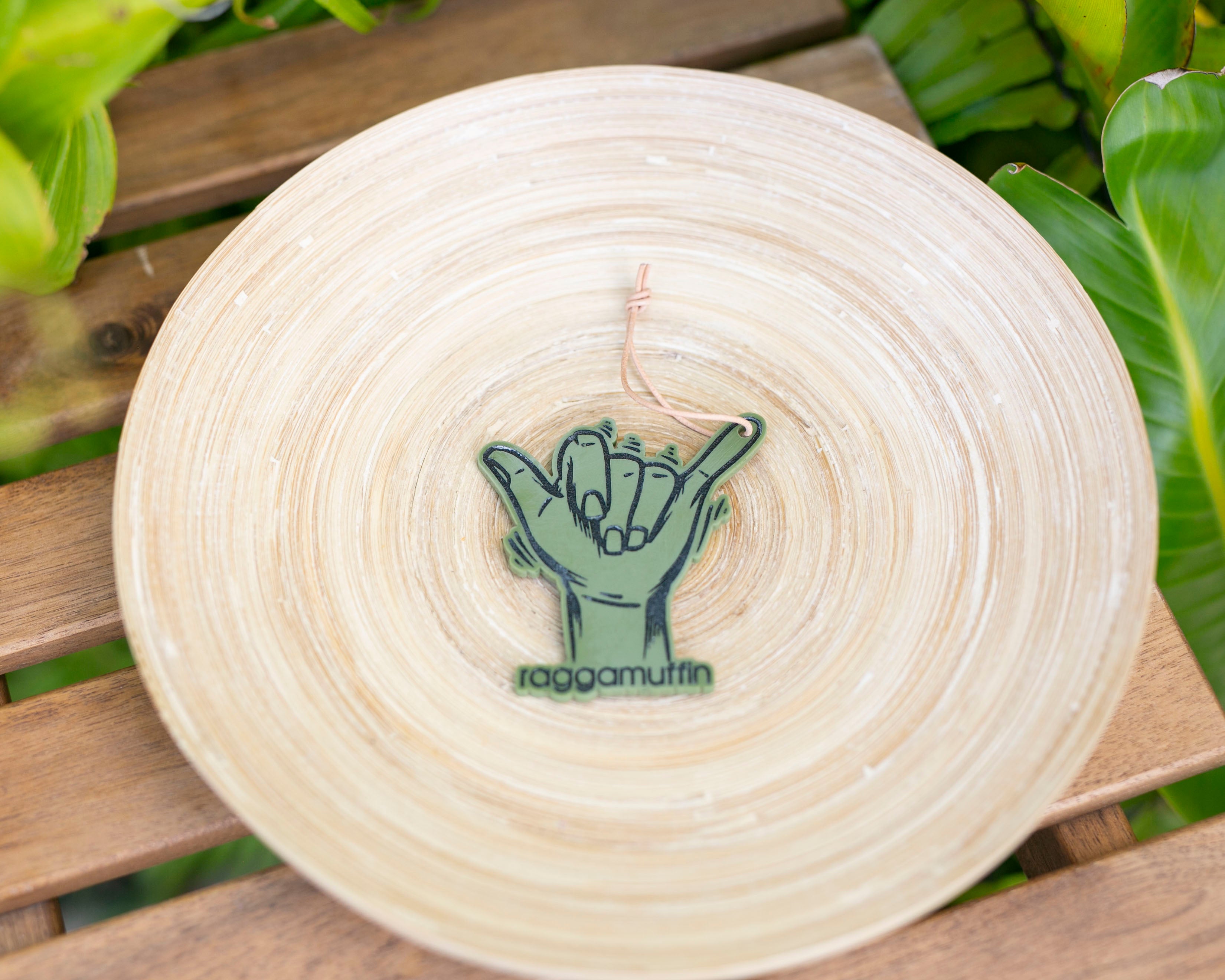 Raggamuffin® Acrylic Shaka Keychain