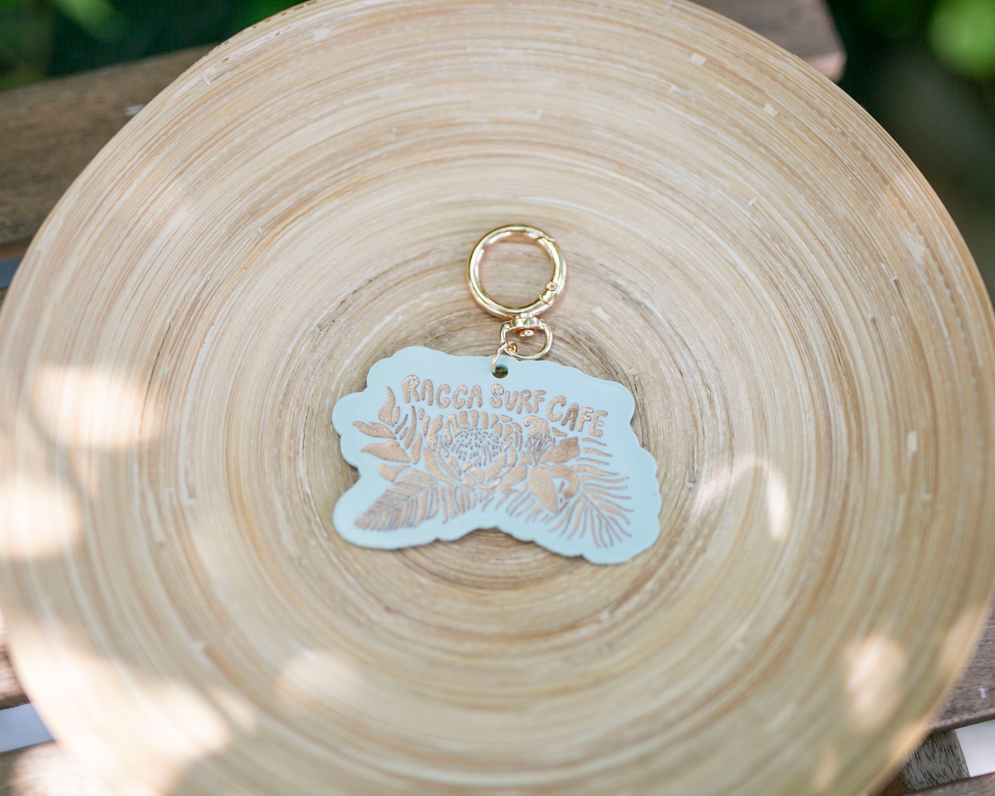 Acrylic RSC x Lido Arts Floral Keychain