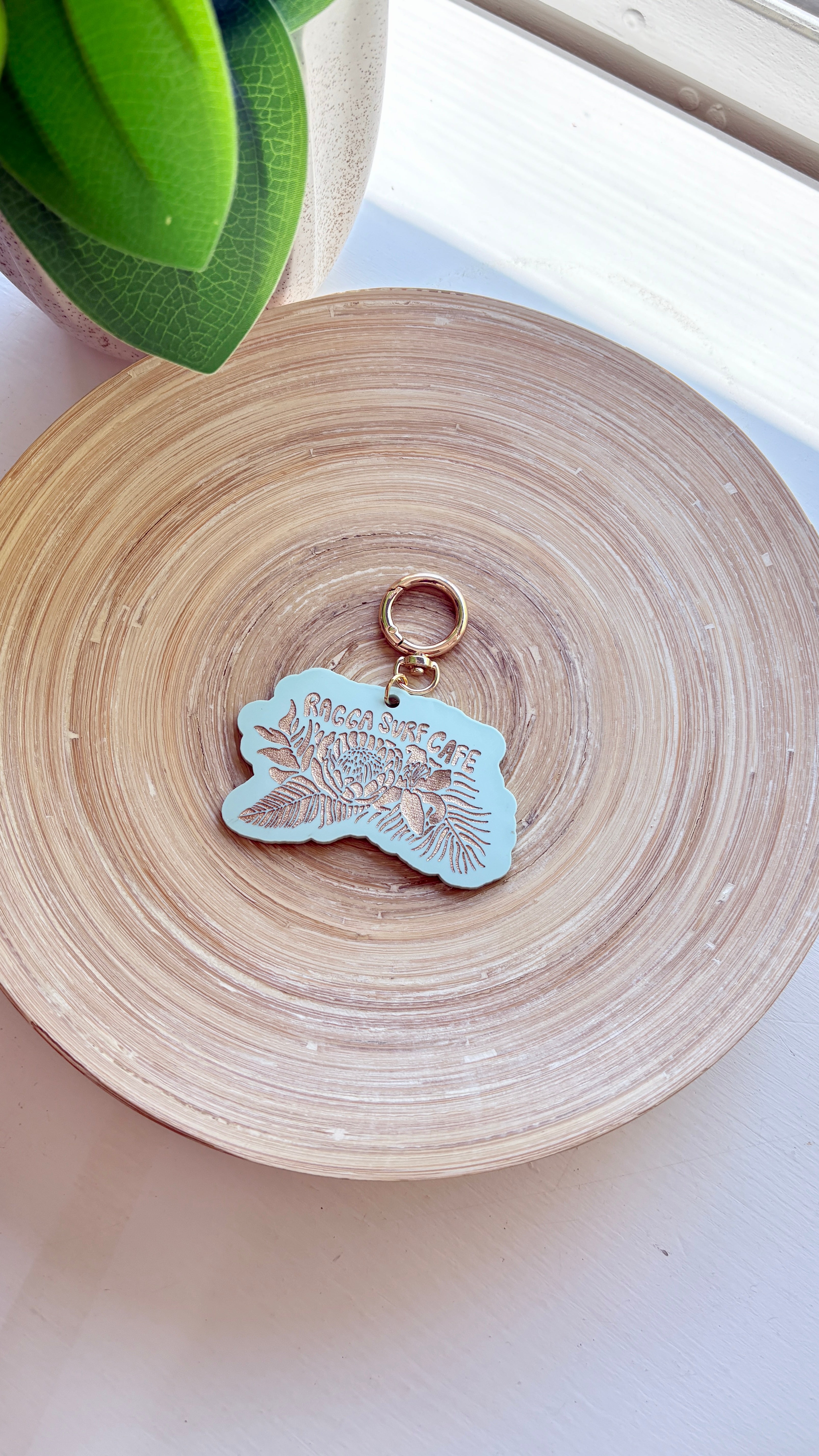 Acrylic RSC x Lido Arts Floral Keychain