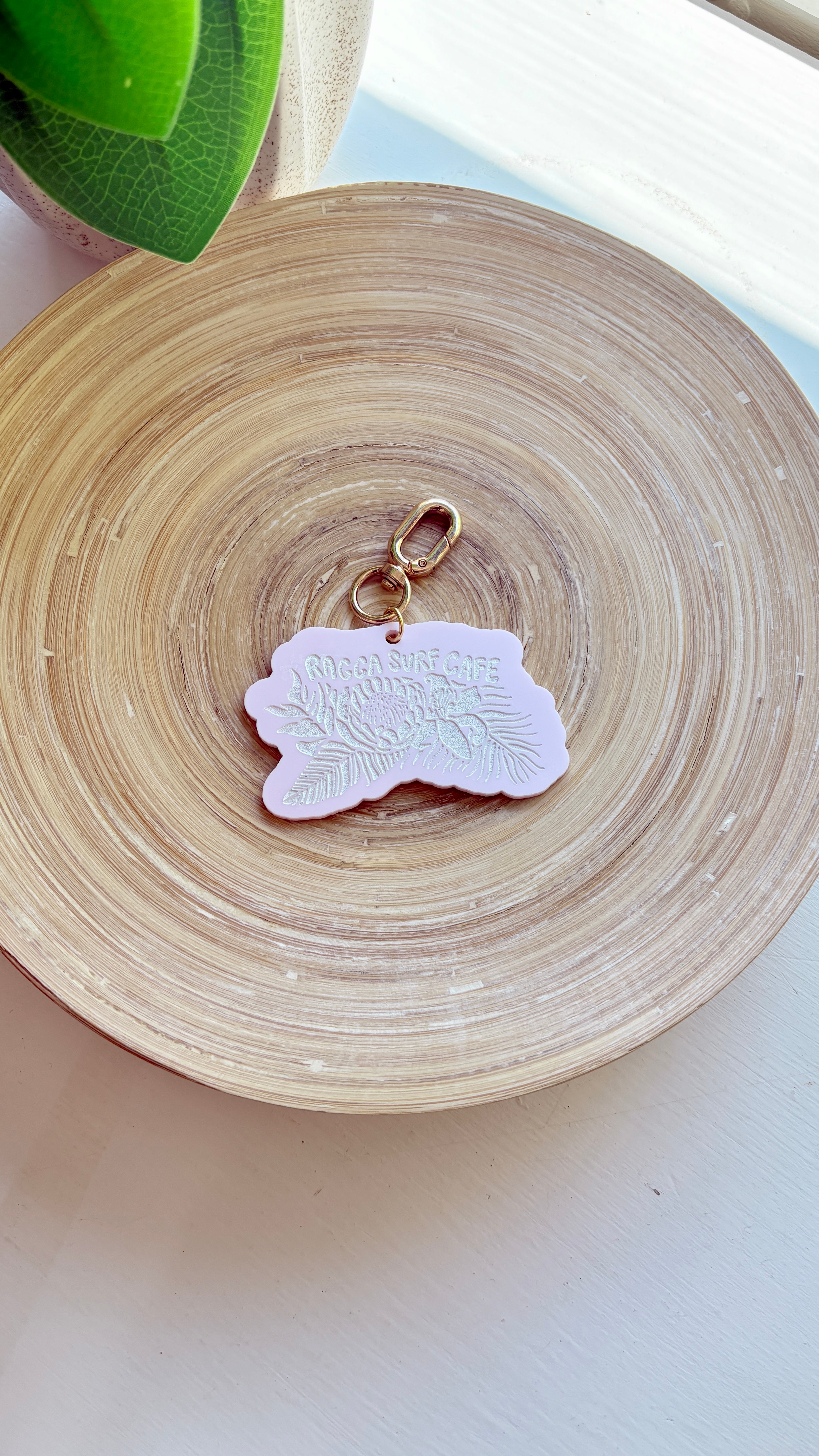 Acrylic RSC x Lido Arts Floral Keychain
