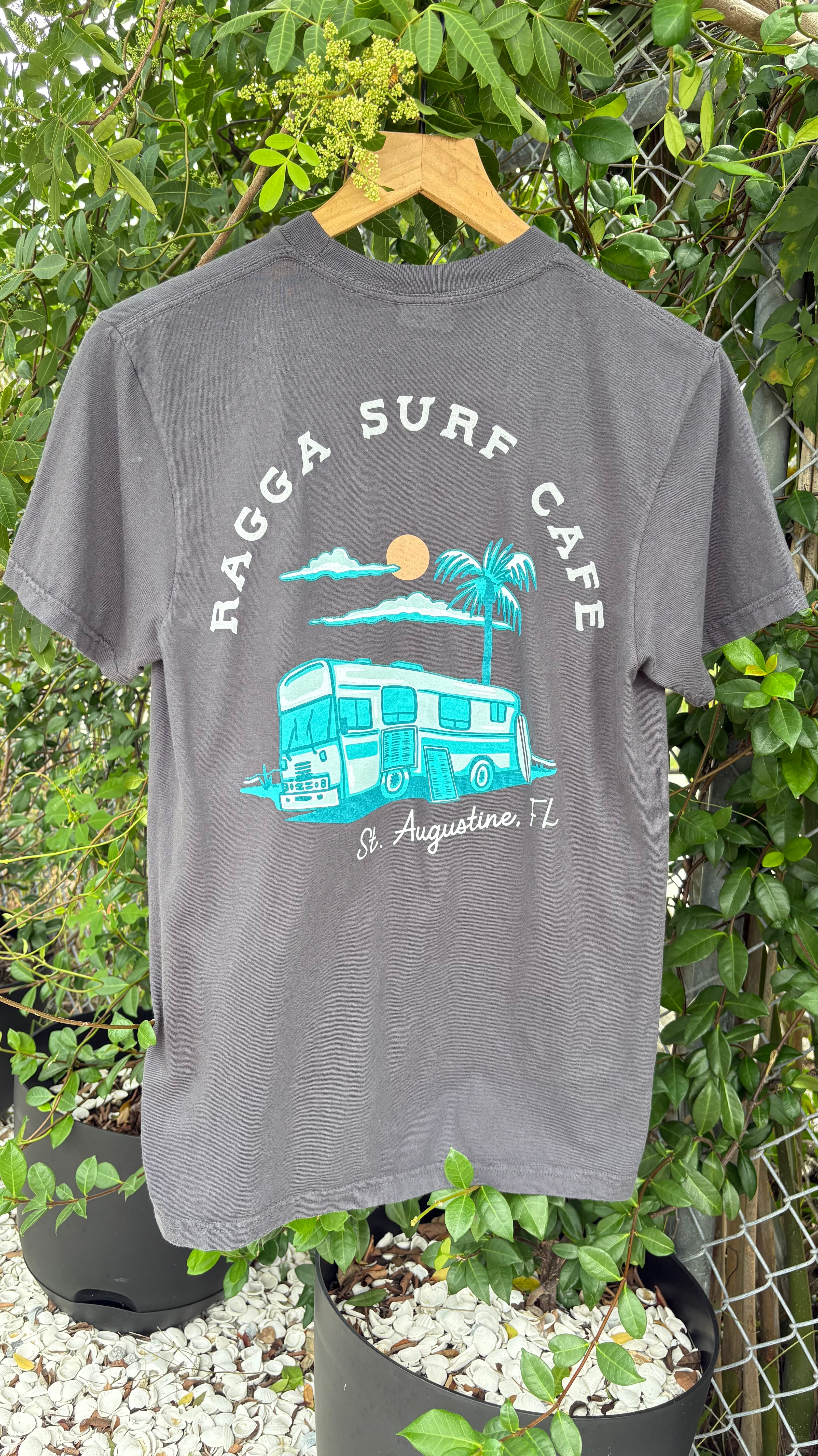 RSC 'Birdie by the Sea' Short Sleeve Tee - Graphite Comfort Colors