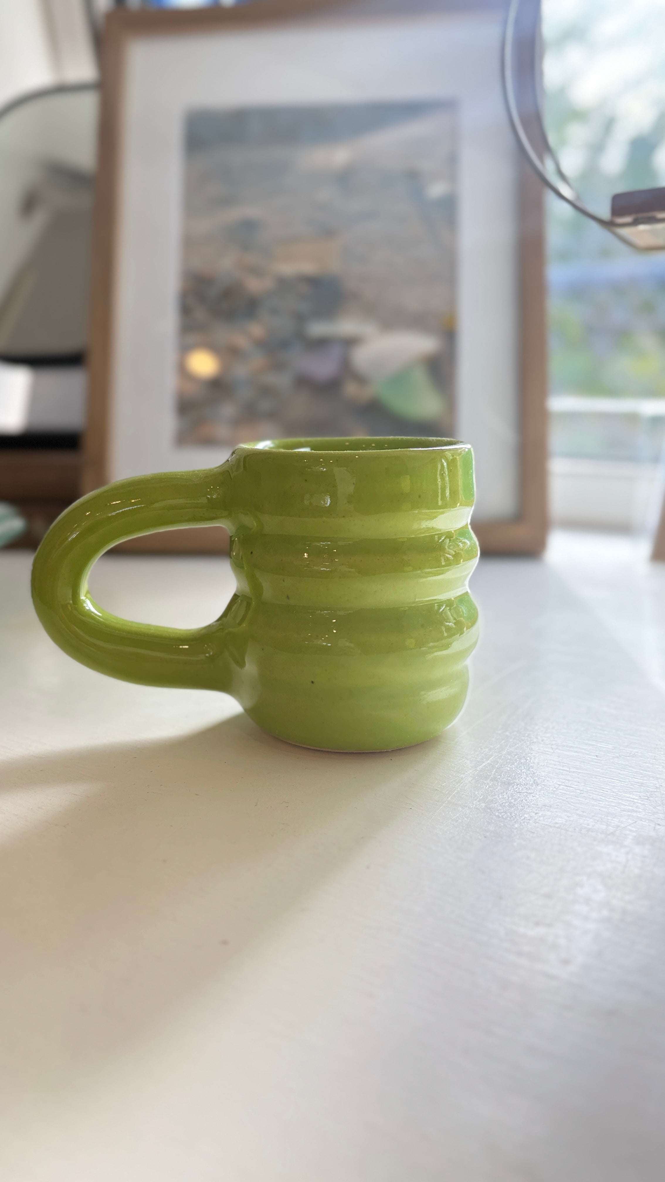 Squiggle Mug - it's wonky