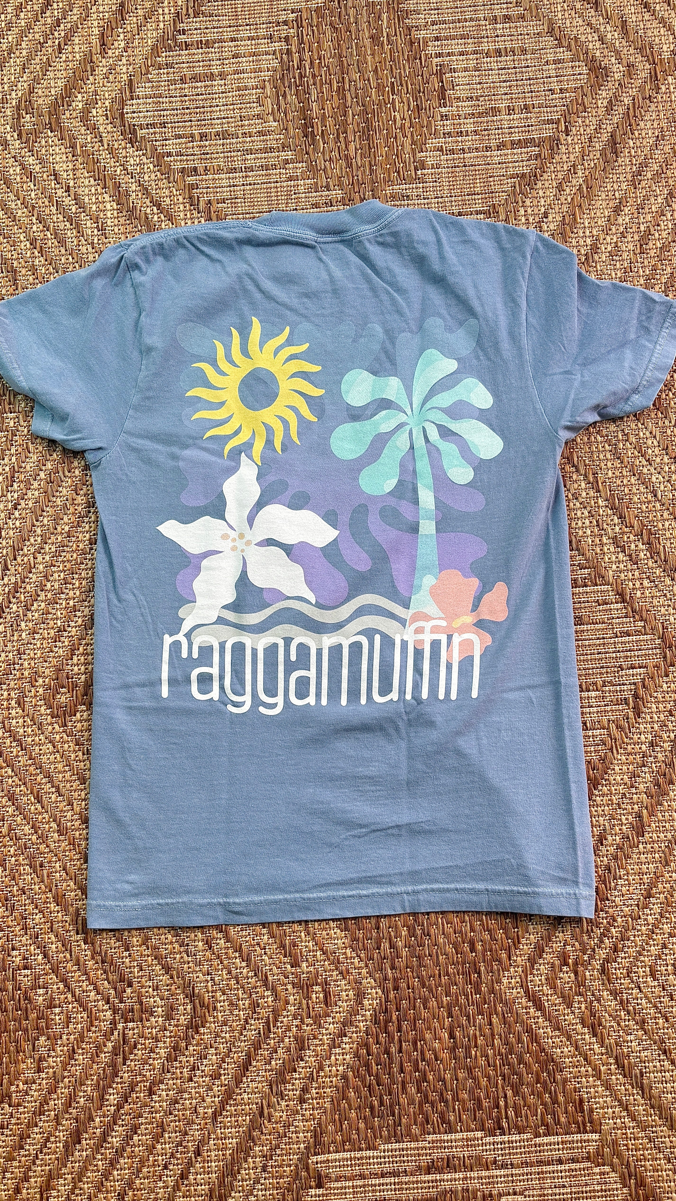 RMS FLOW Tee Short Sleeve - Washed Denim Comfort Colors