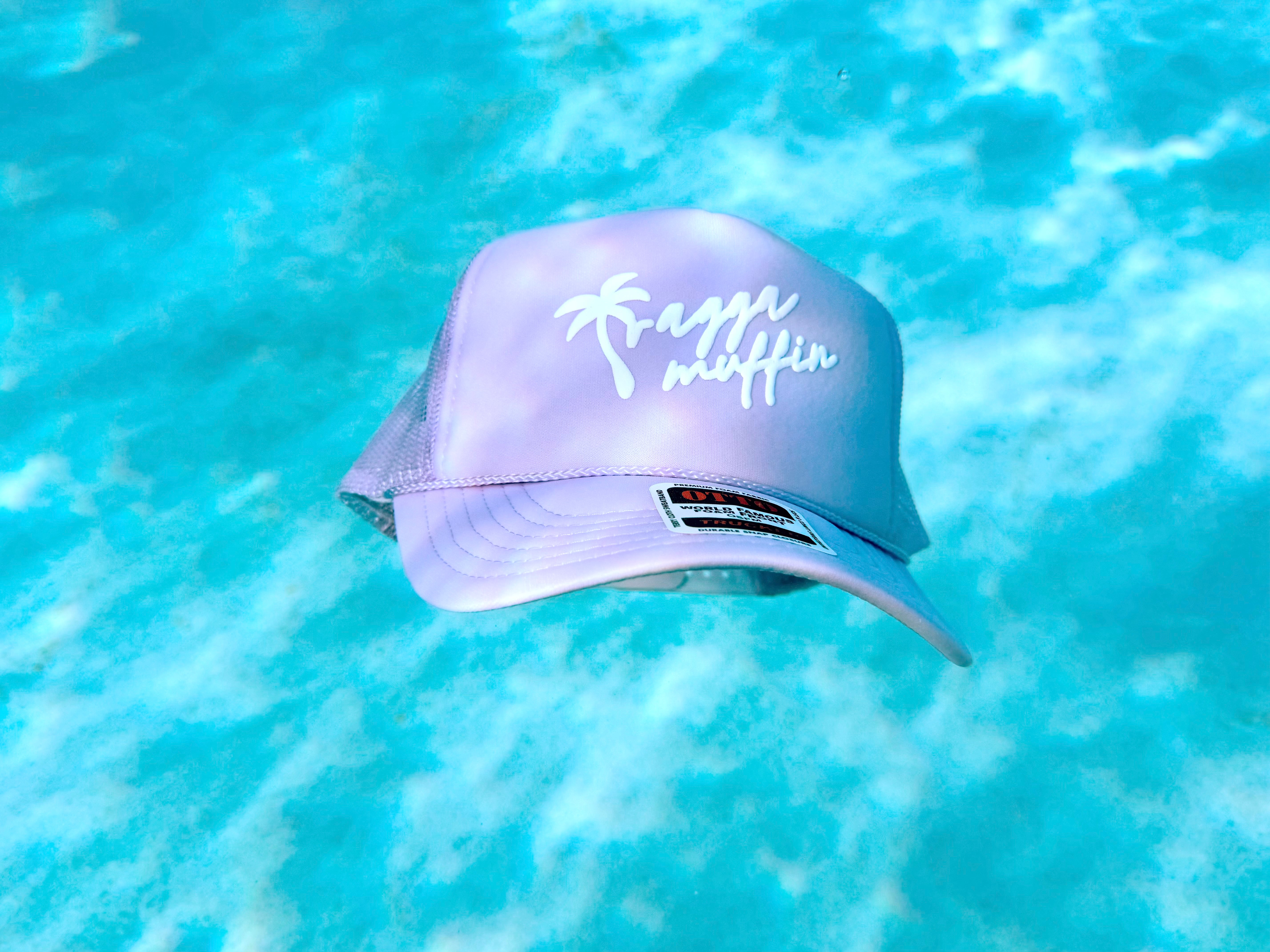 RMS 'Retro Palms' Foam Trucker Hat