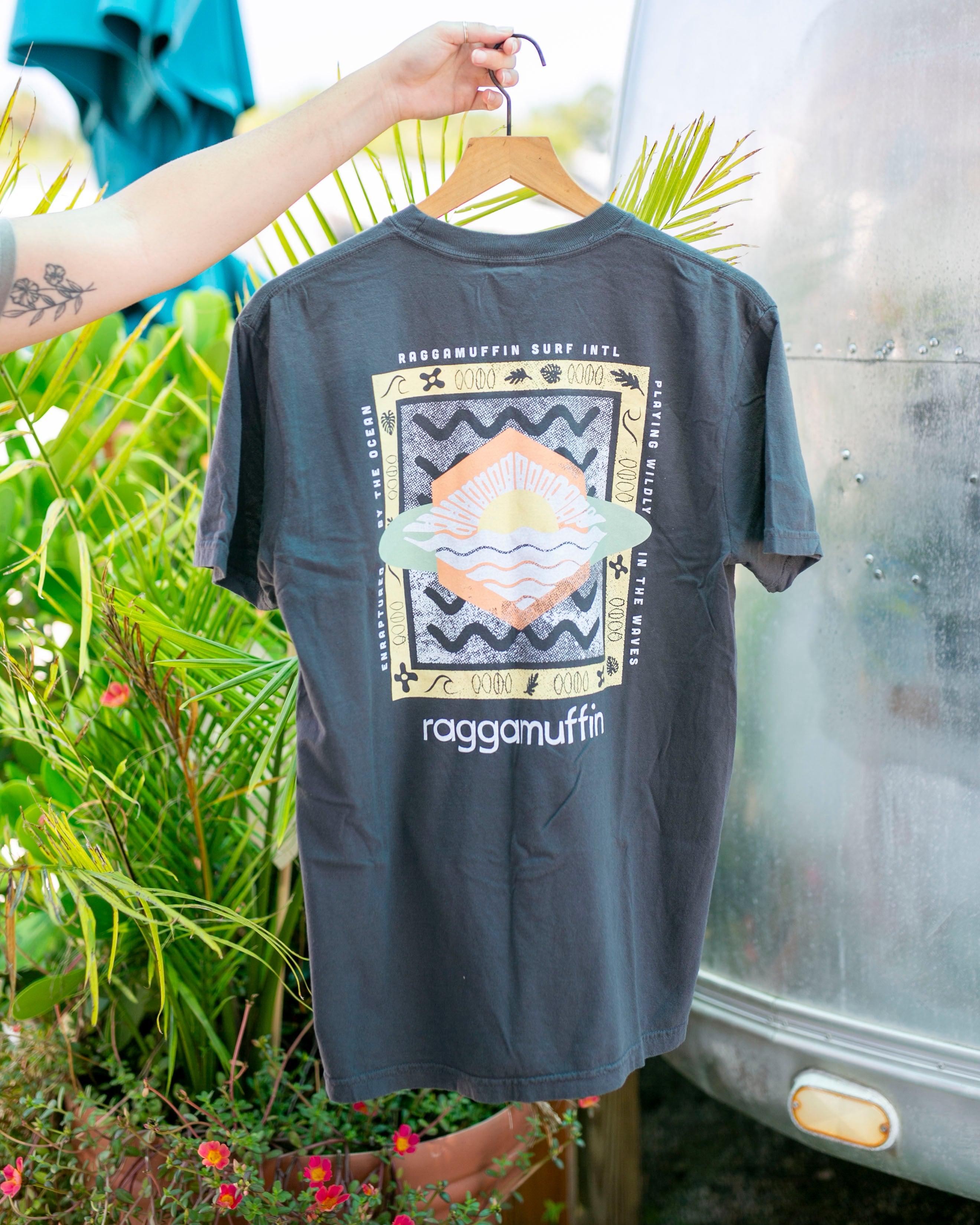 RMS Moonrise Surf Tee - Graphite Comfort Colors