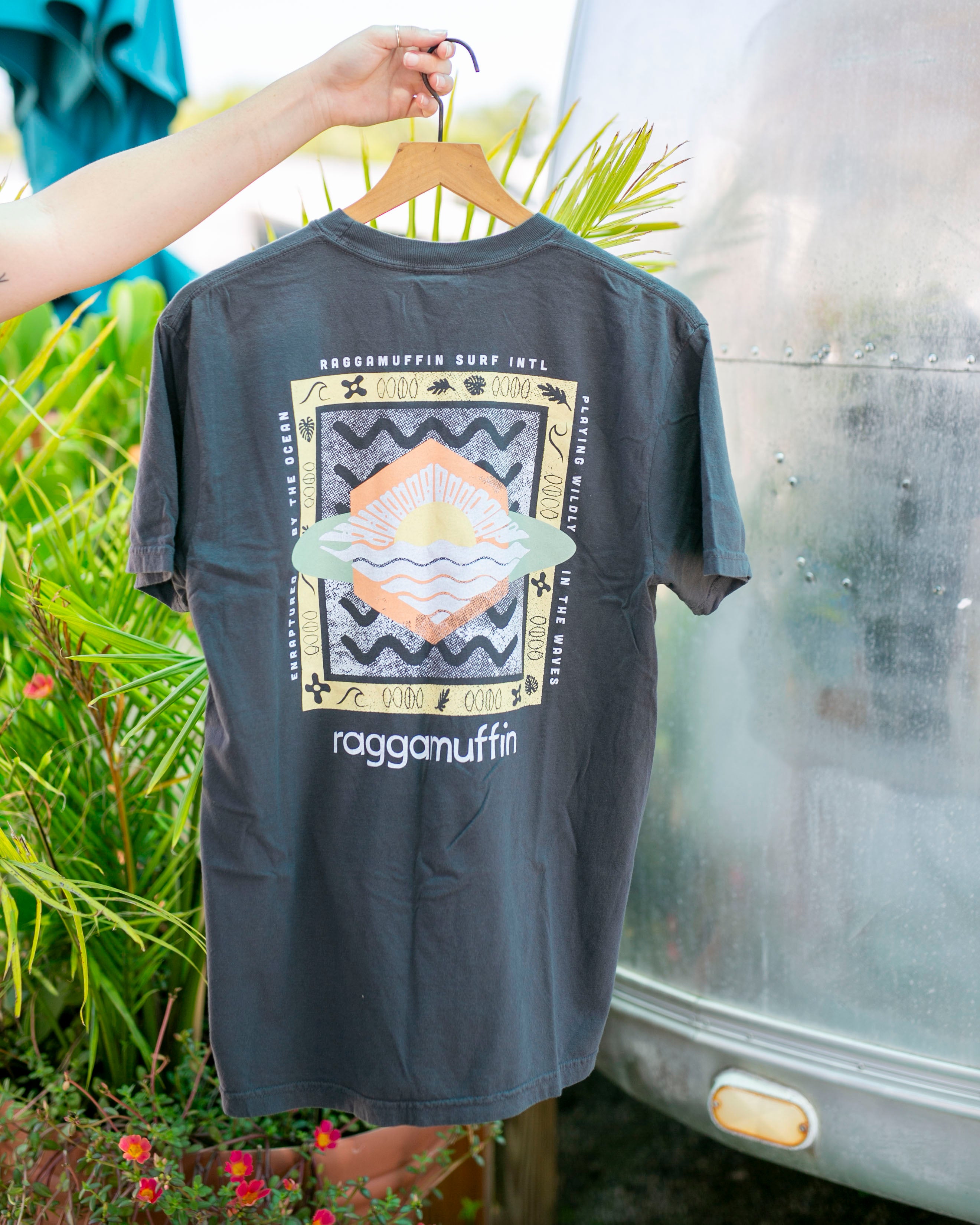 RMS Moonrise Surf Tee - Graphite Comfort Colors