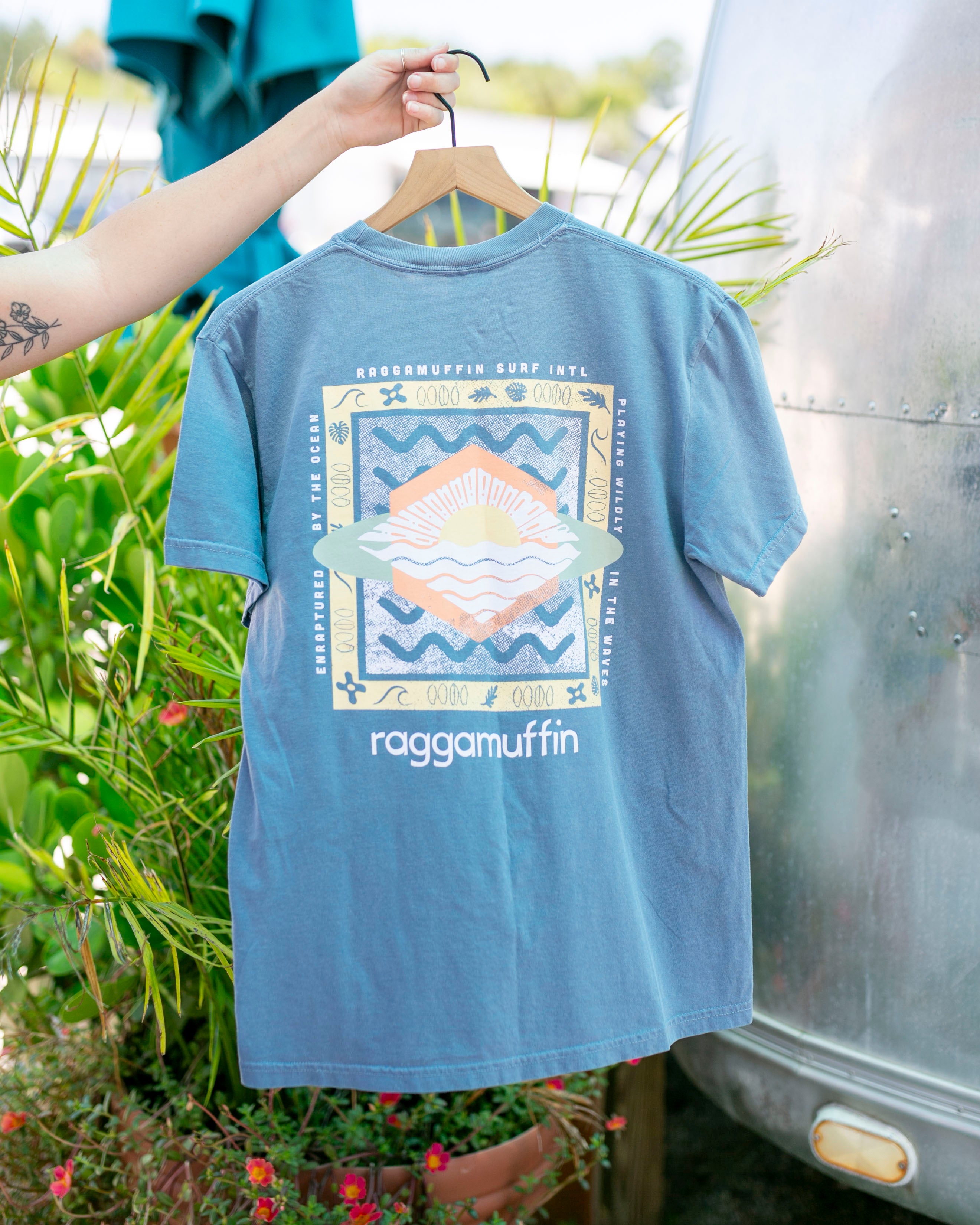 RMS Moonrise Surf Tee - Blue Jean Comfort Colors
