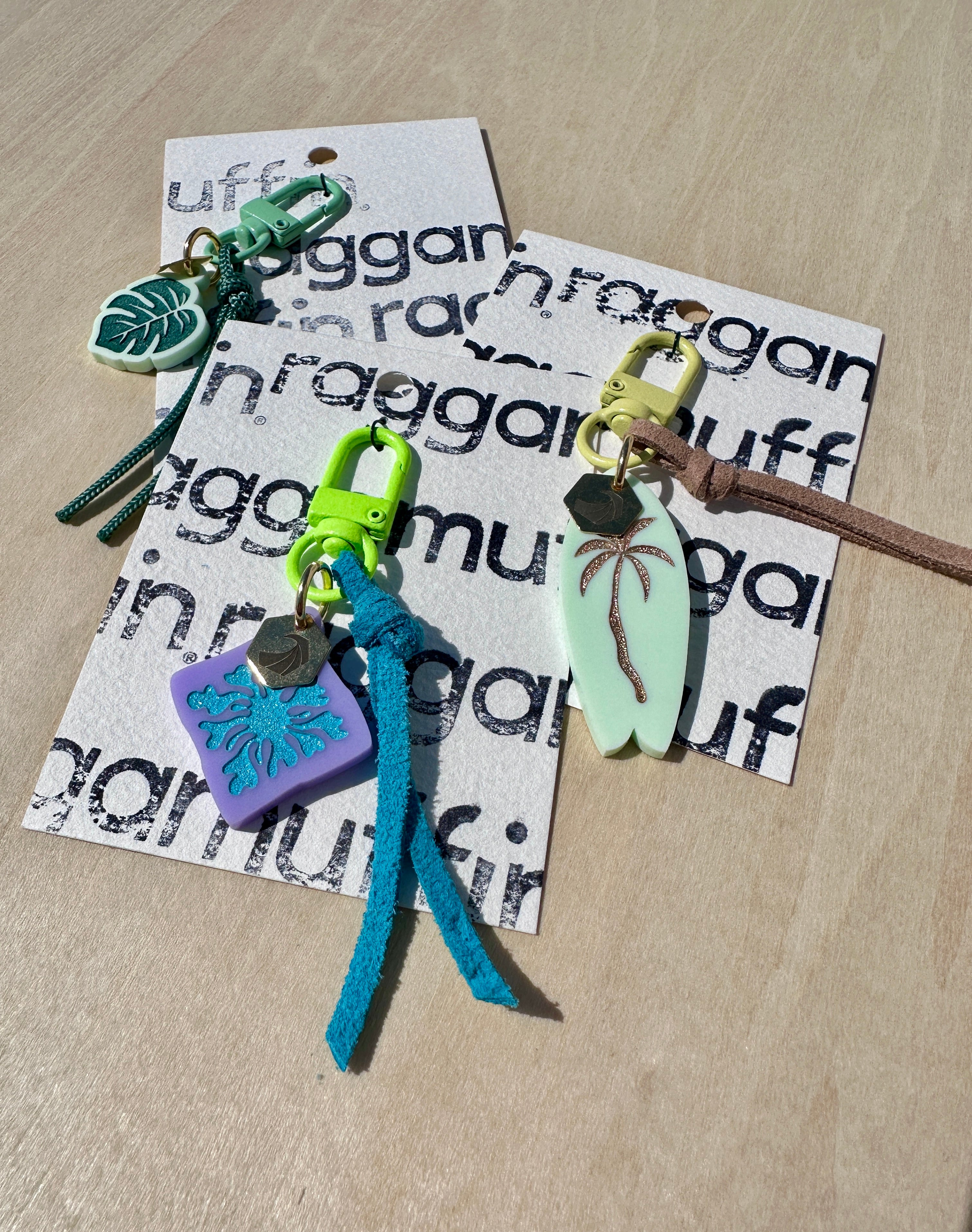 Raggamuffin® Acrylic Bag Charm