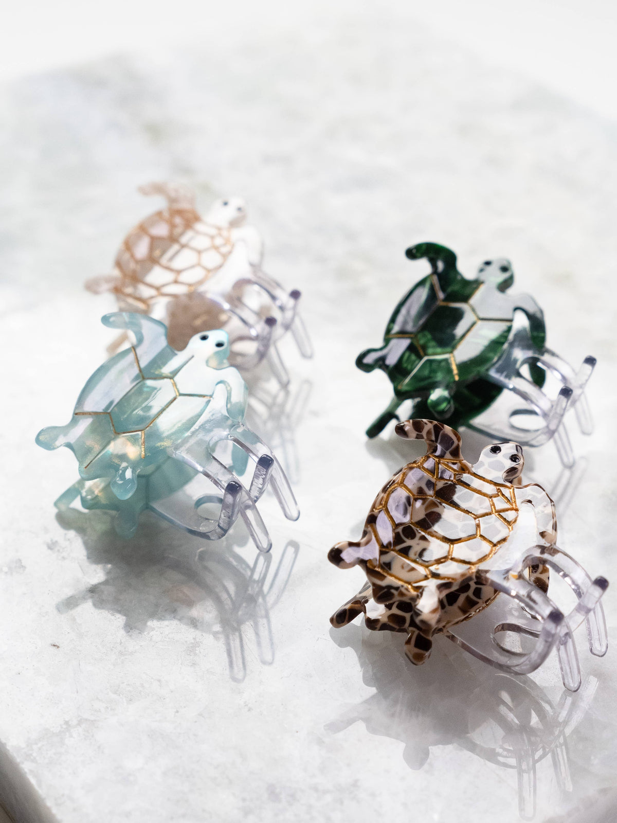 Eco Friendly Turtle Hair Clips, Small