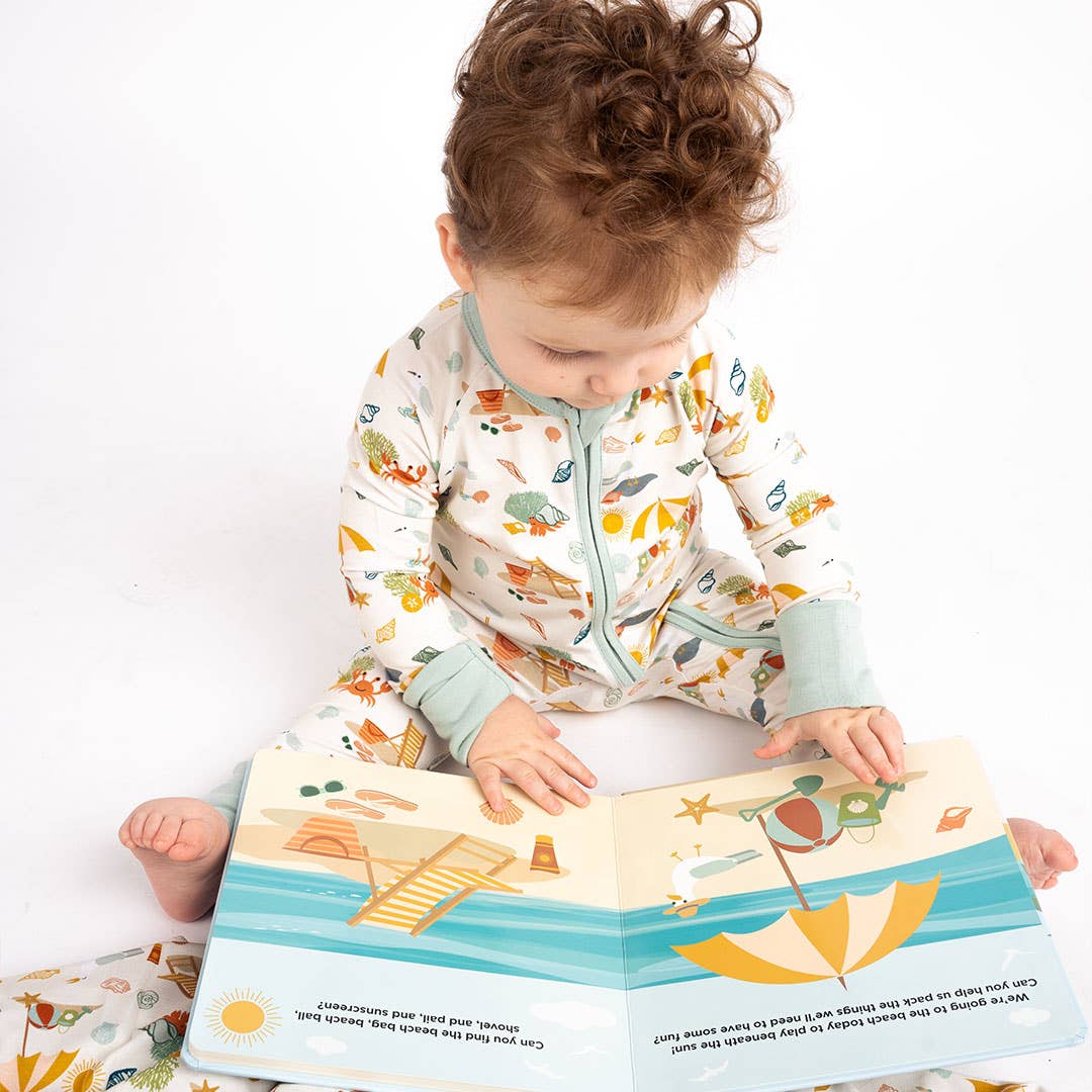 Beach Day Look and Find Summer Baby & Kids Board Book - Lucy's Room