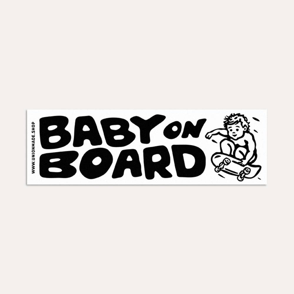 Bumper Sticker - Baby On Board