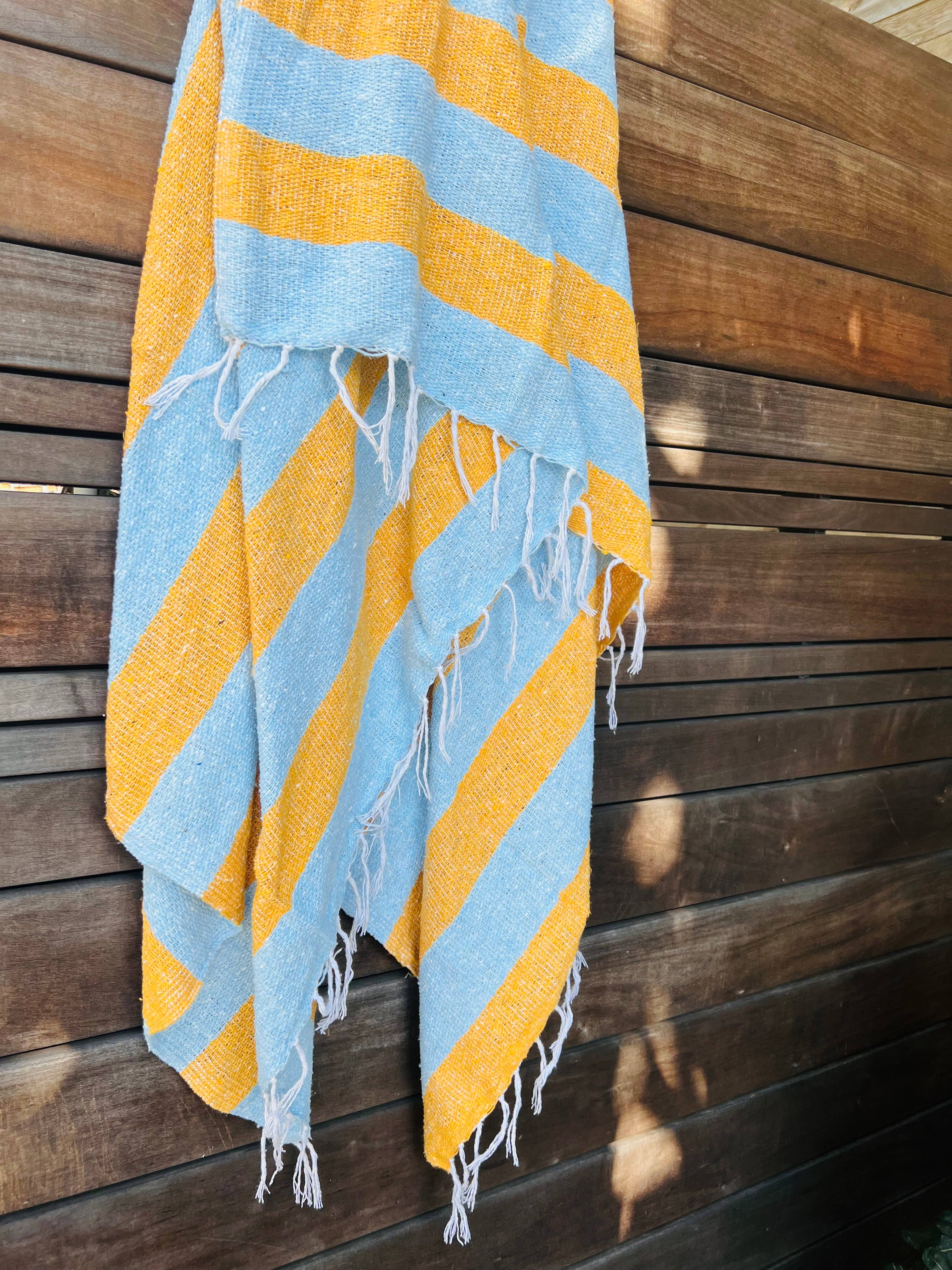 Mahalo Market - Cabana Throw Blanket l Beach Towel l Mexican Blanket