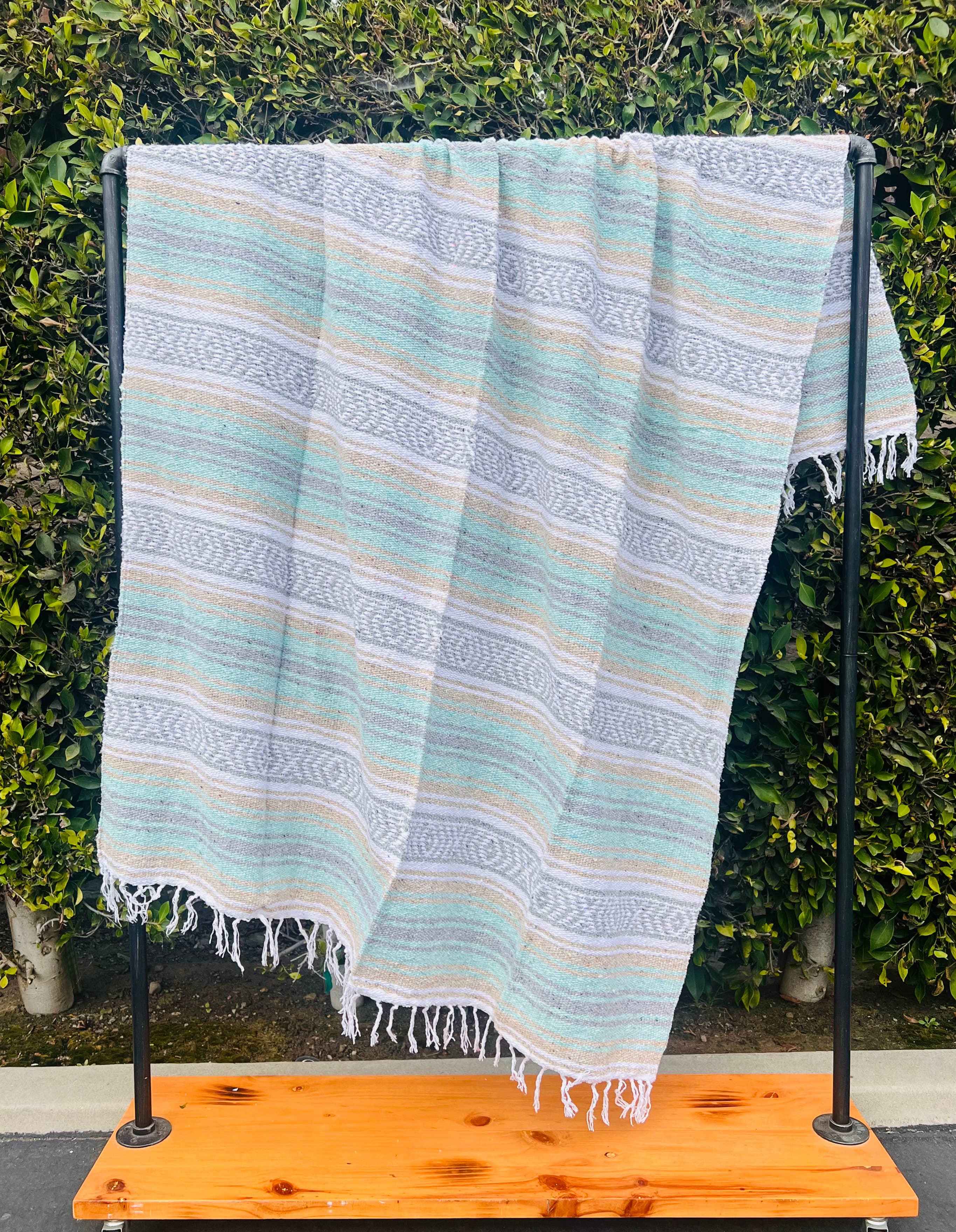 Sausalito Mexican Blanket | Summer Throw Blanket | Sea Gypsy