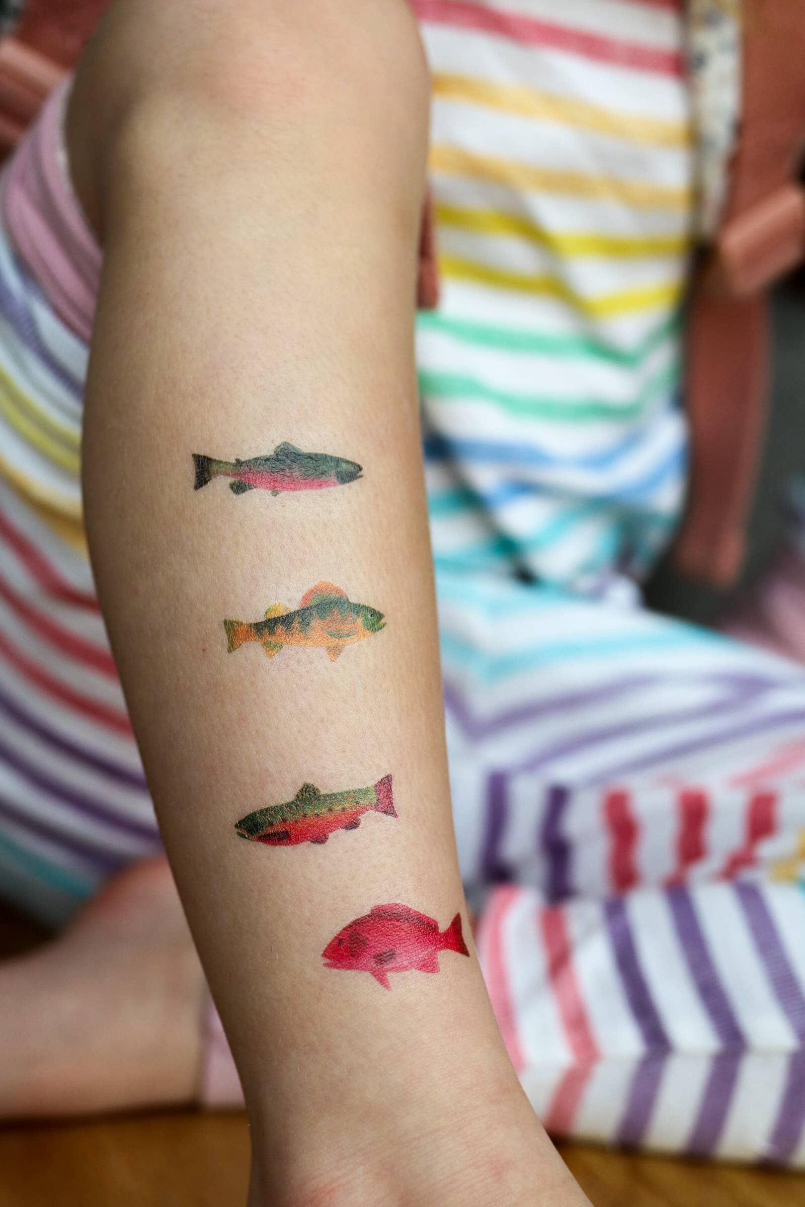 Gone Fishin' Temporary Tattoos