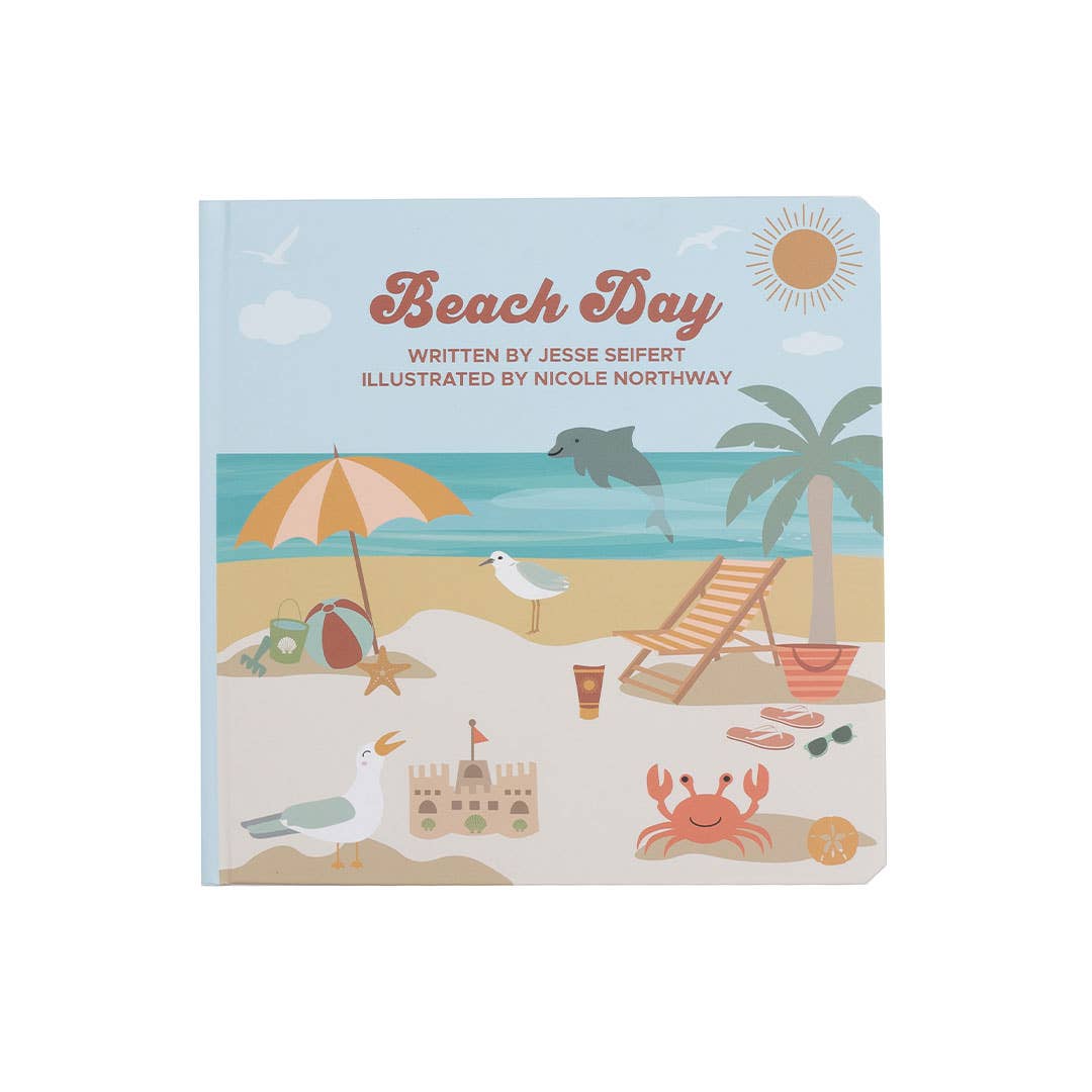 Beach Day Look and Find Summer Baby & Kids Board Book - Lucy's Room