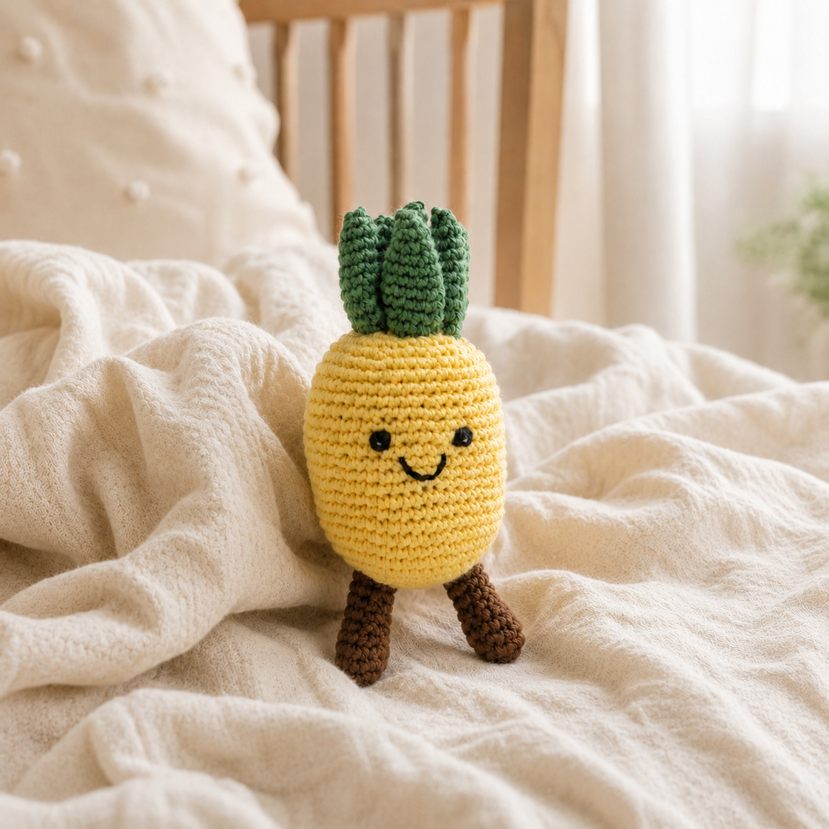Lullaby Stitch | Pineapple Rattle
