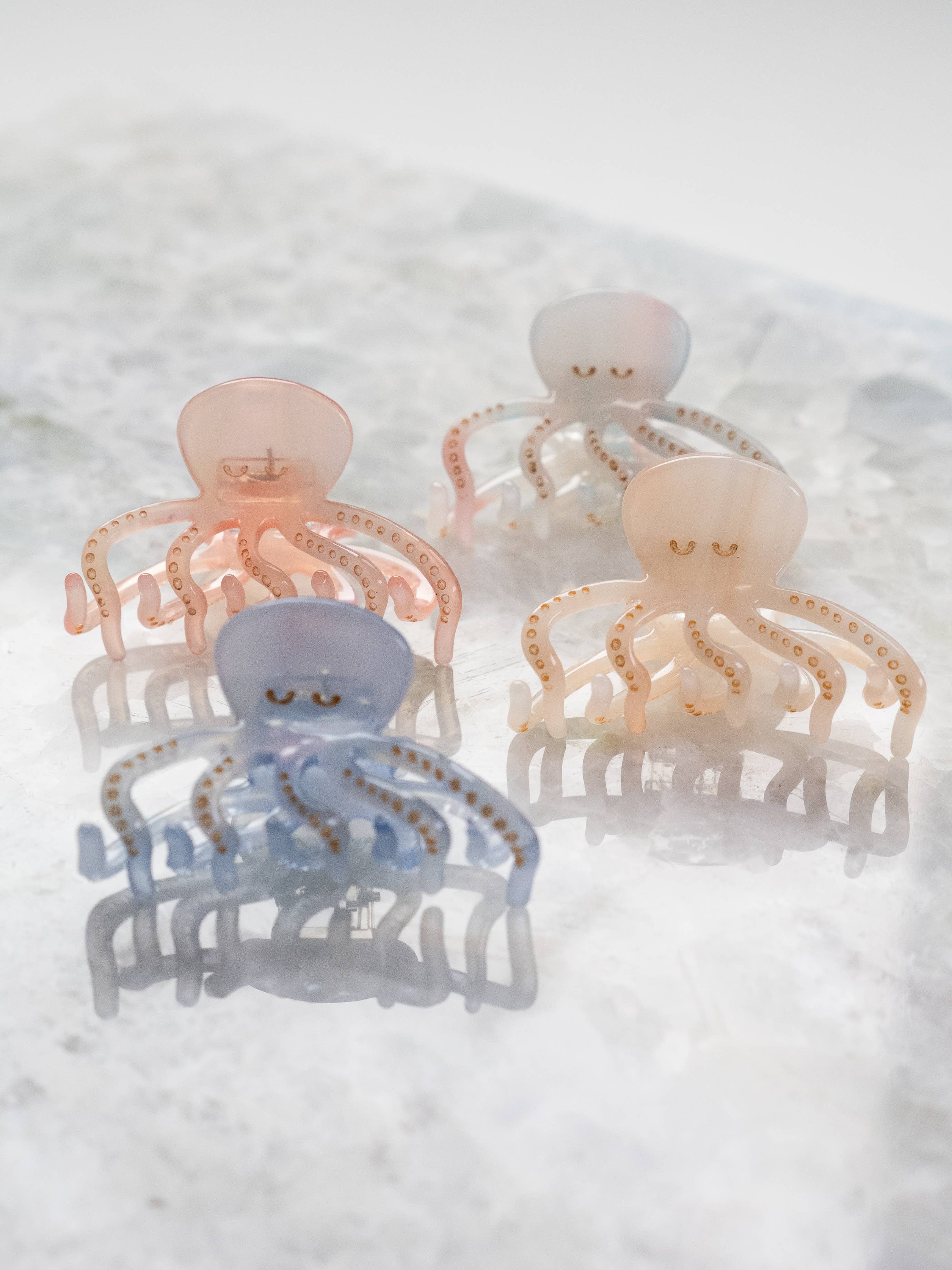 Eco Friendly Octopus Hair Clips, Small