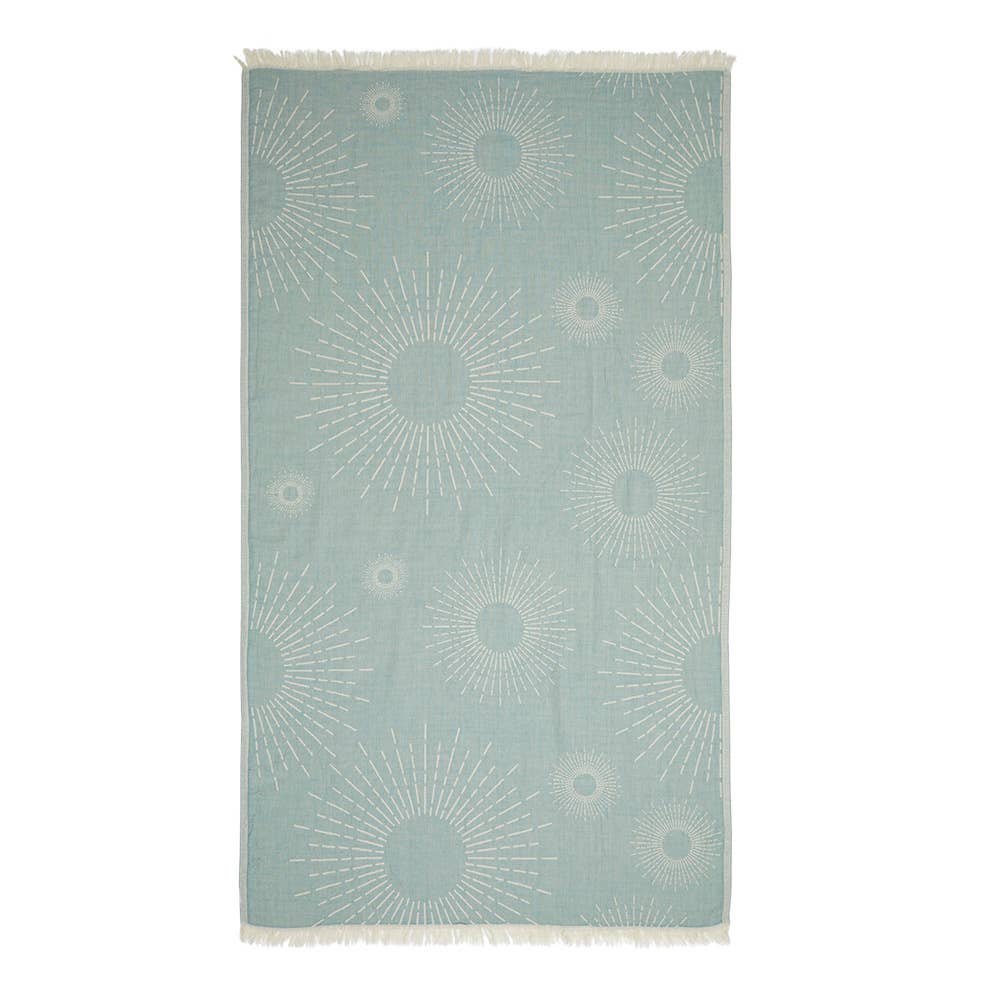 Sunshine Turkish Beach Towels 100% Cotton size 35x70in