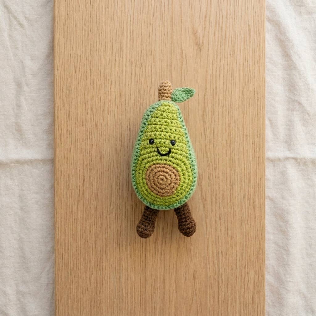 Lullaby Stitch | Avocado Rattle