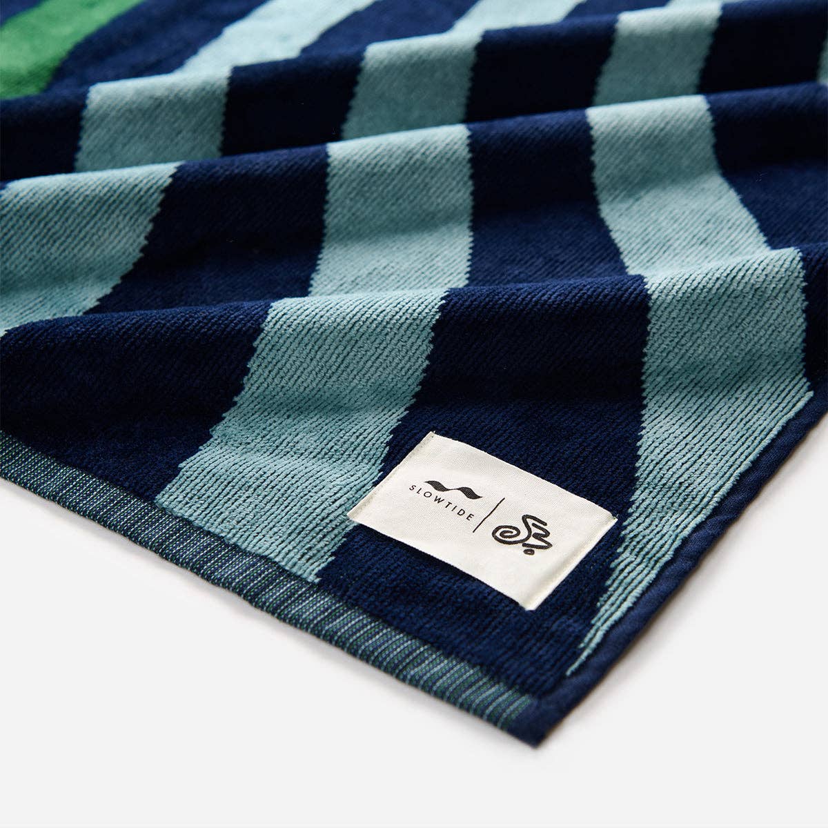 Hideout Premium Woven Towel - Deep Pacific | Schuyler Beecroft x Slowtide