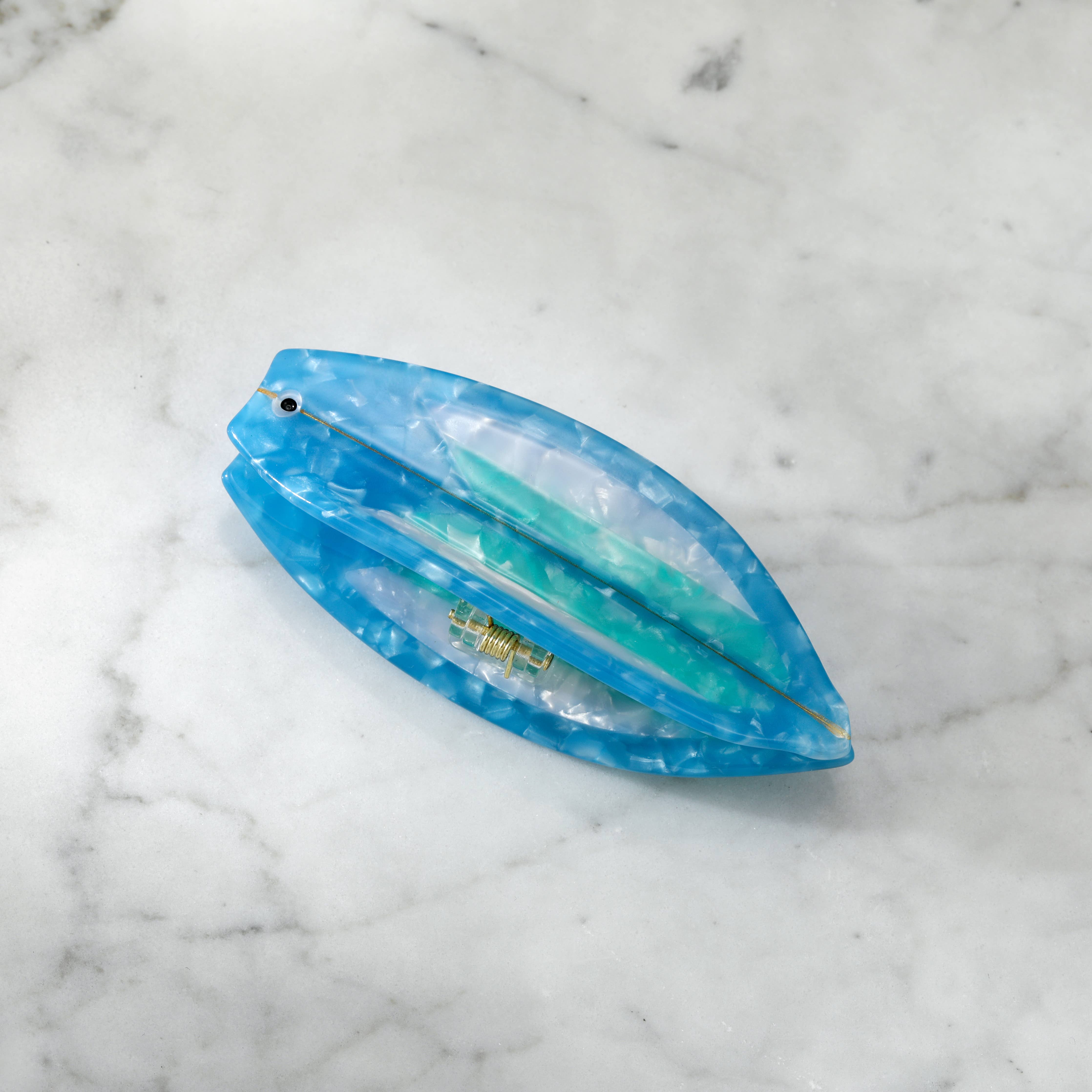 Eco-Friendly Surf's Up Surfboard Hair Clip