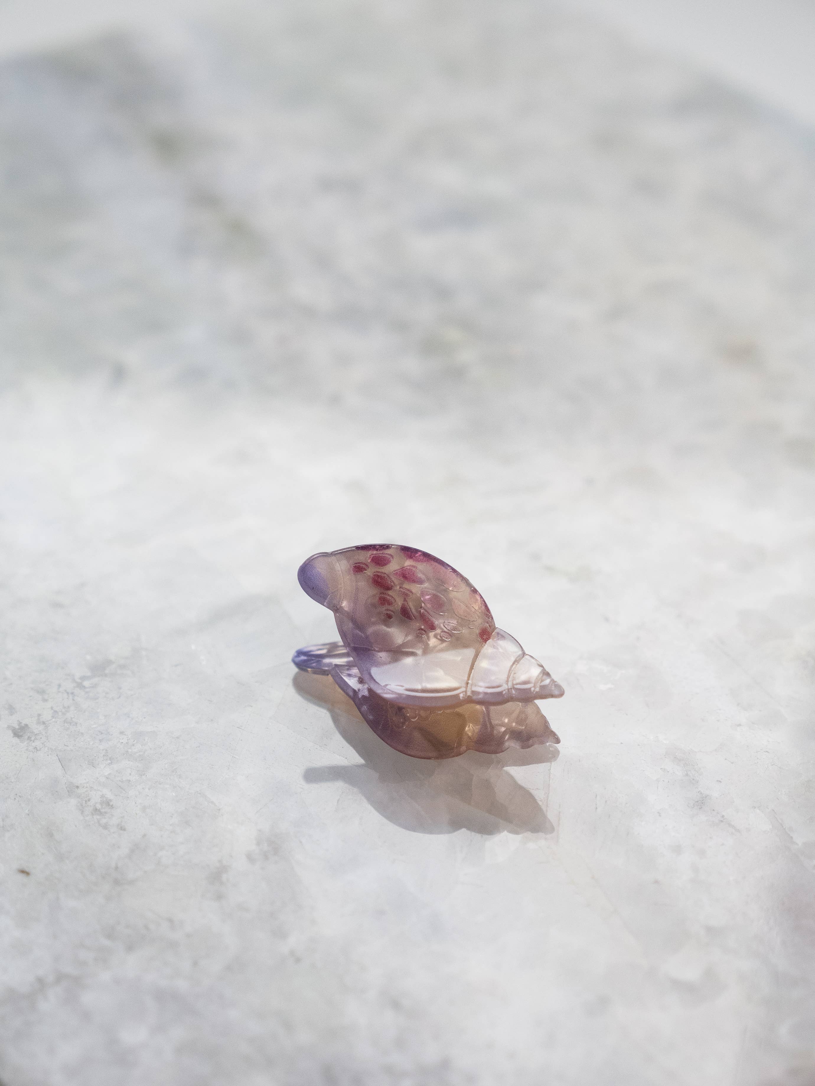 Eco Friendly Seashell Hair Clips, Tiny