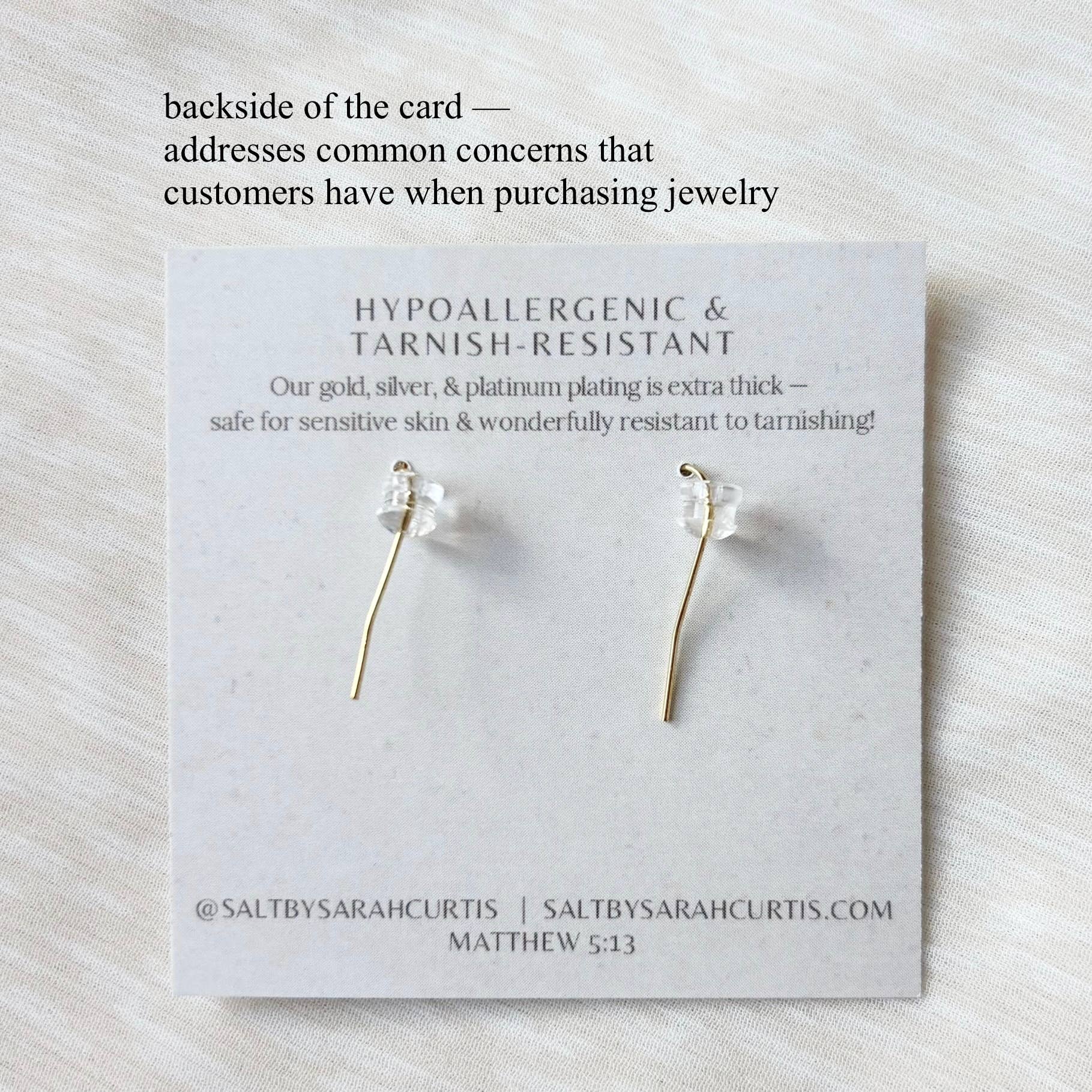 AQUAMARINE GEM EARRINGS | gold | light blue aqua gem earring