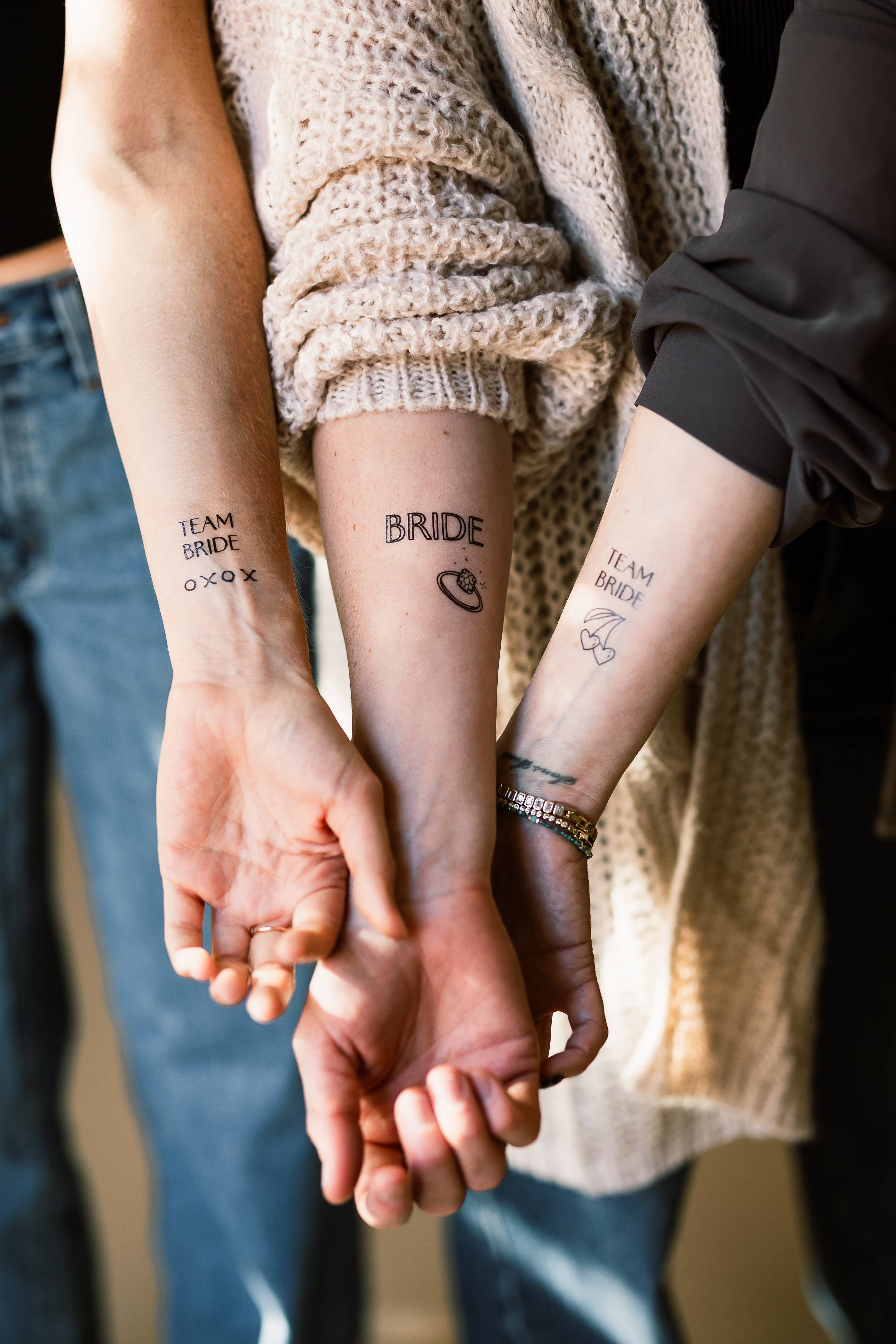 Bachelorette Party Temporary Tattoo Pack