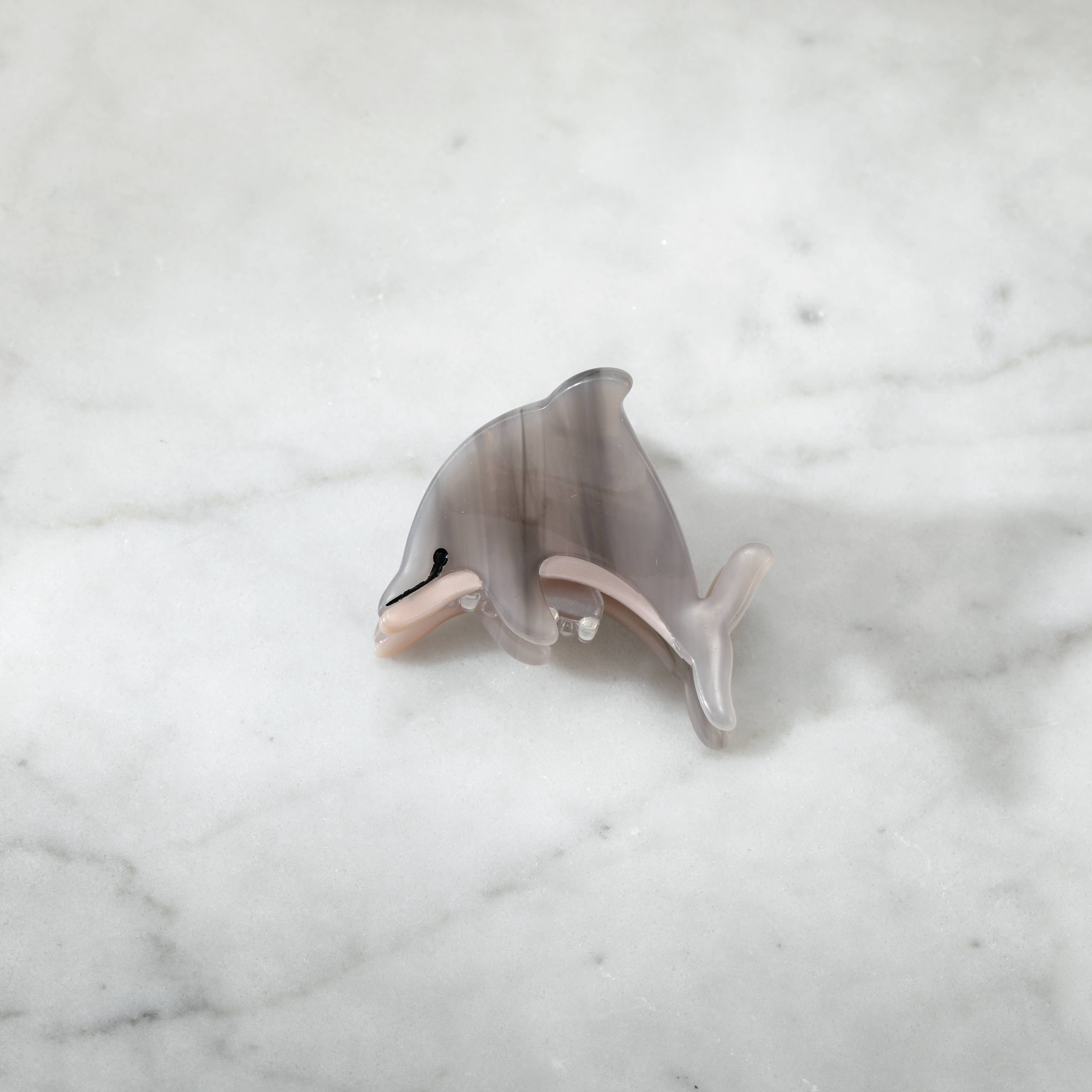 Eco-Friendly Mini Dolphin Hair Clip