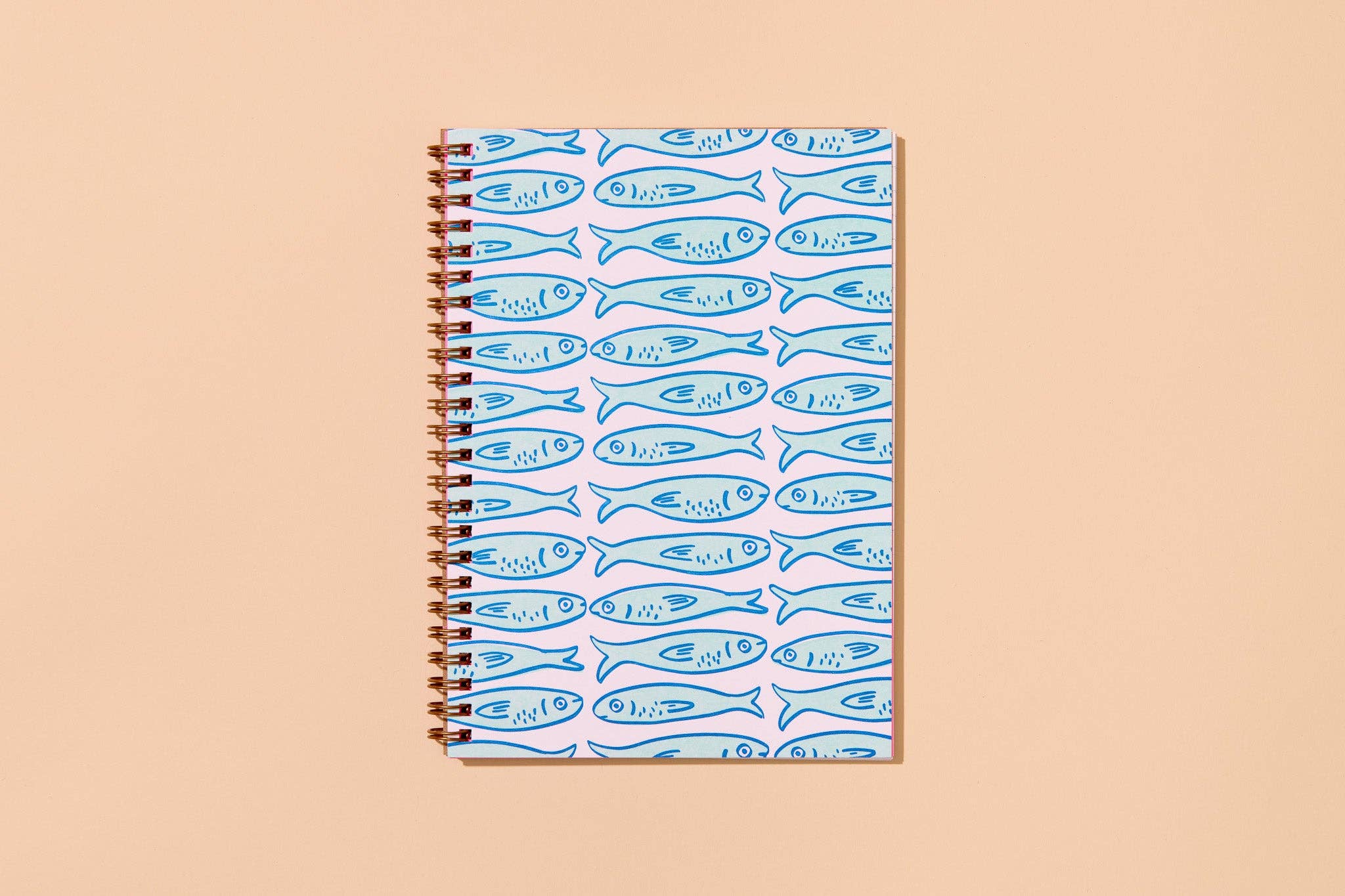 Sardine Letterpress A5 Spiral Notebook