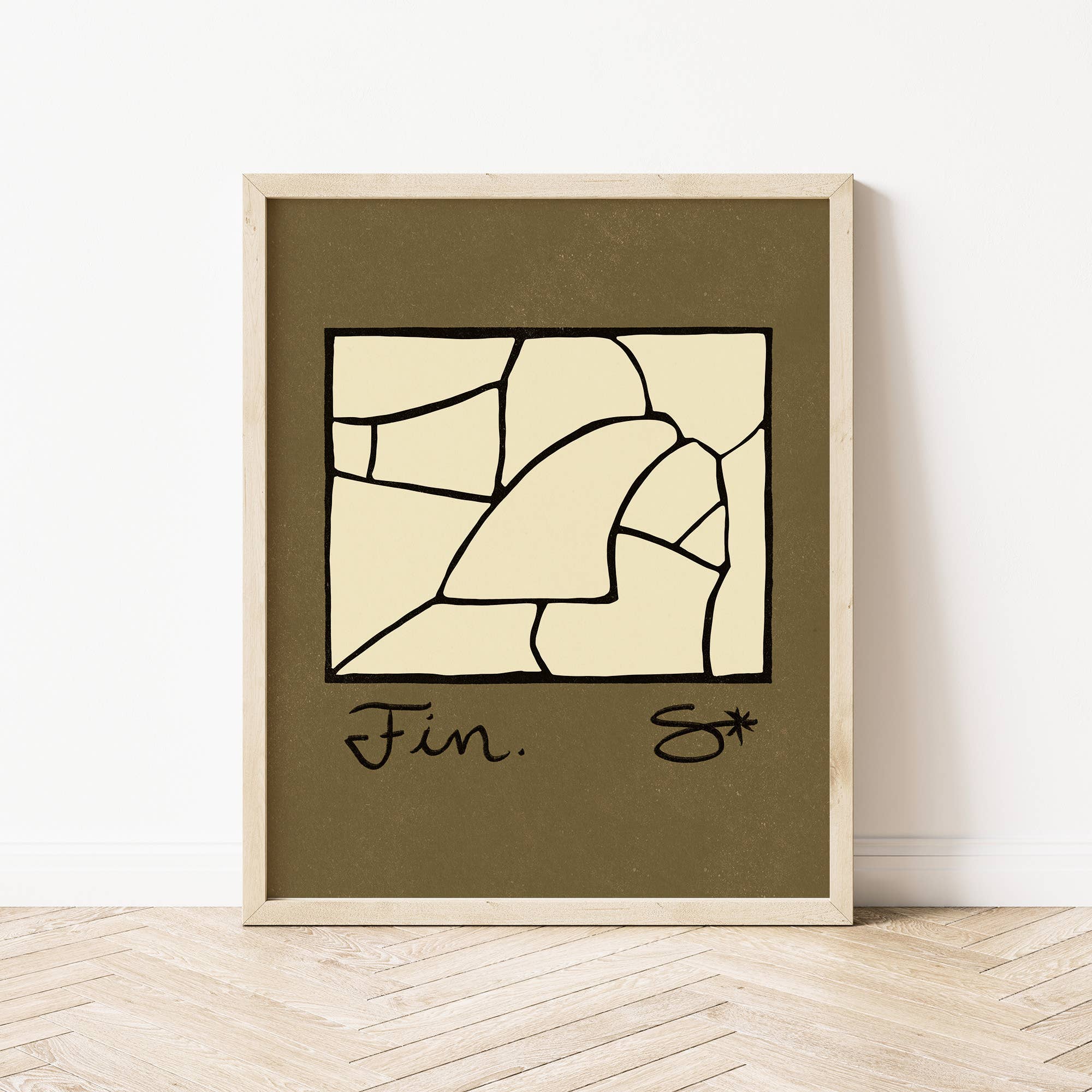 Le Fin. | Surf Art Print