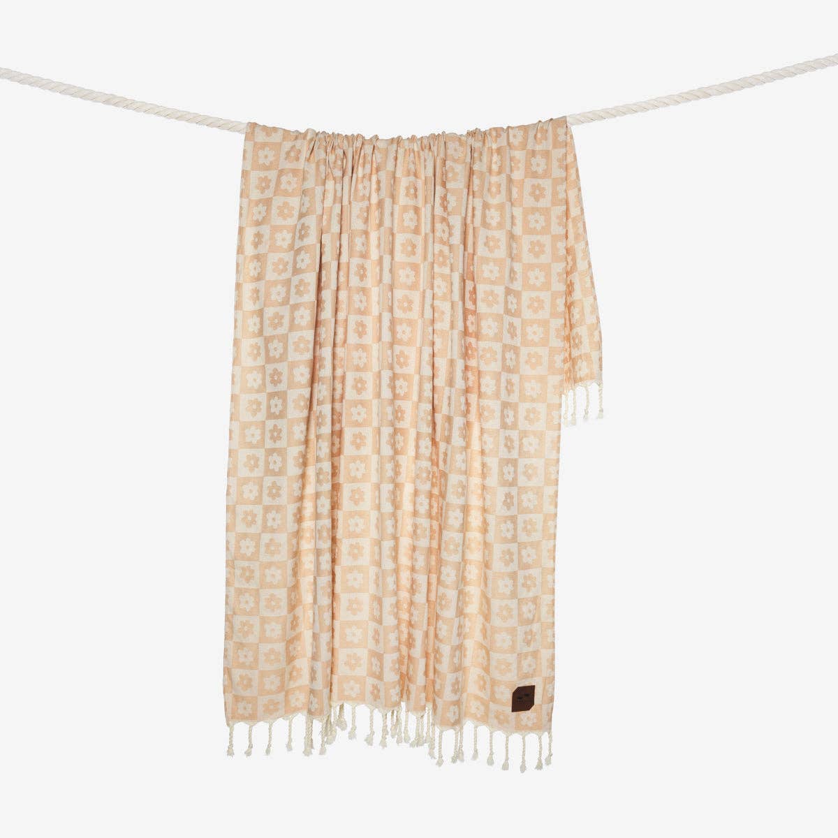 Gigi Lightweight Beach Blanket - Sandstone