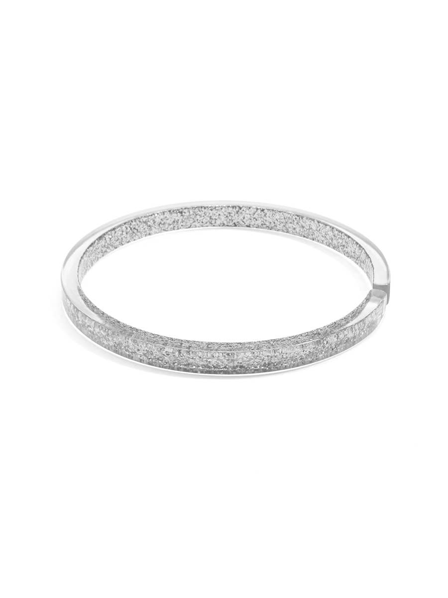 Love Stack Resin Acrylic Bracelet