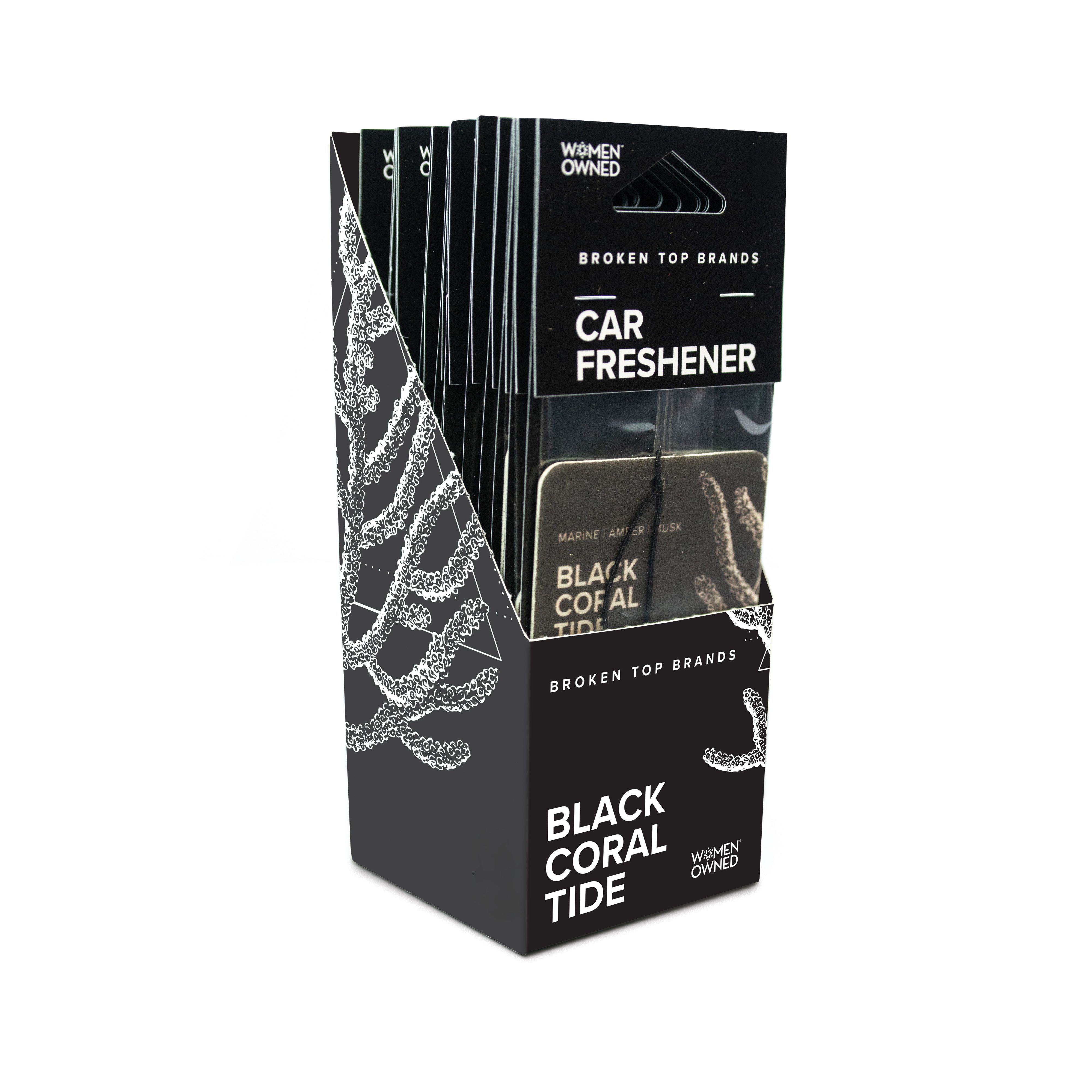 Black Coral Tide Car Freshener