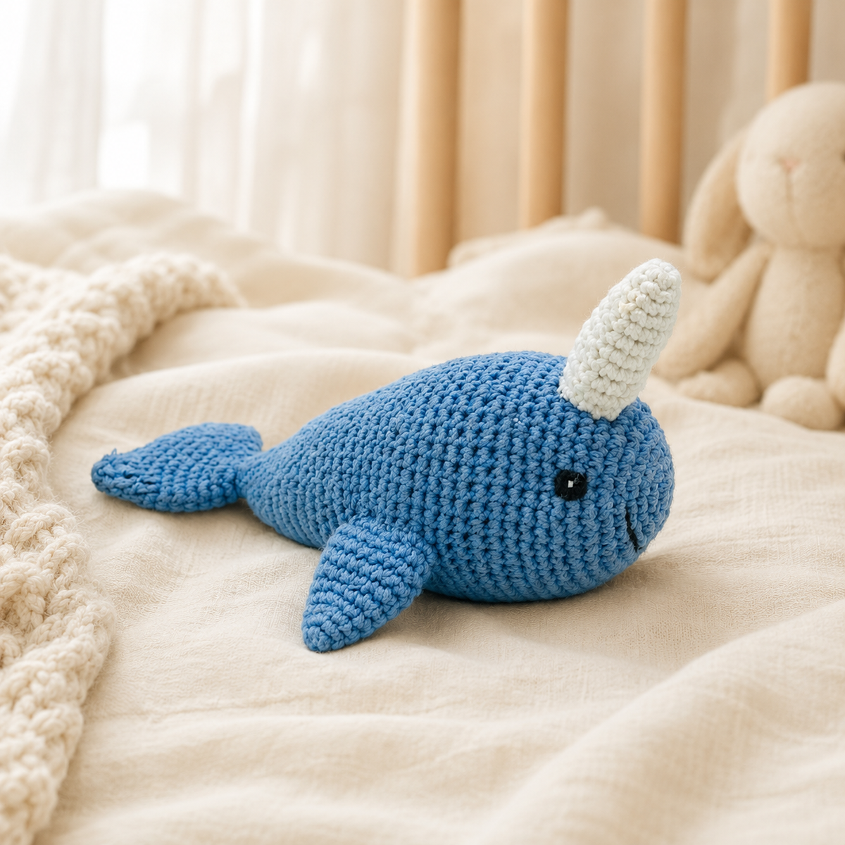 Lullaby Stitch | Narwhal Rattle