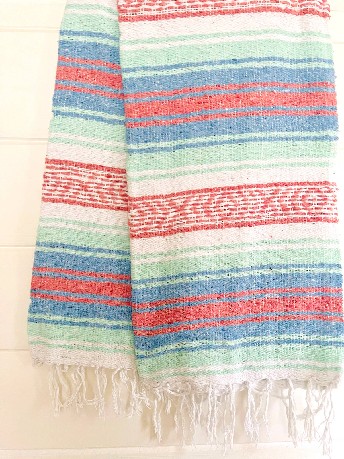 Kaanapali Beach Blanket l Mexican Blanket Throw Blanket