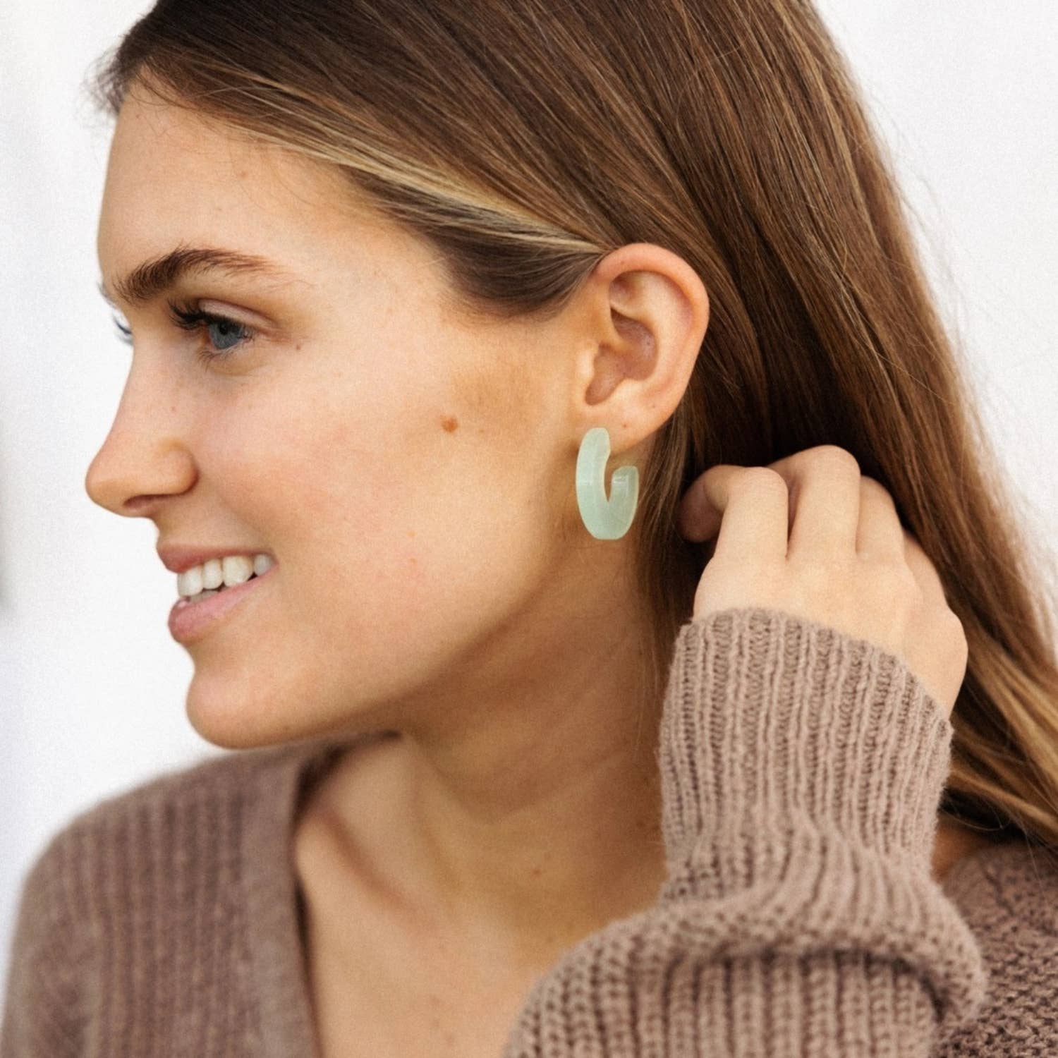 Ray | Hoop Earrings | Medium Size | Assorted