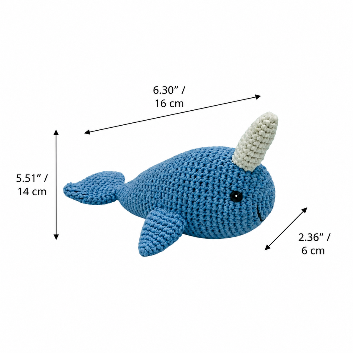 Lullaby Stitch | Narwhal Rattle