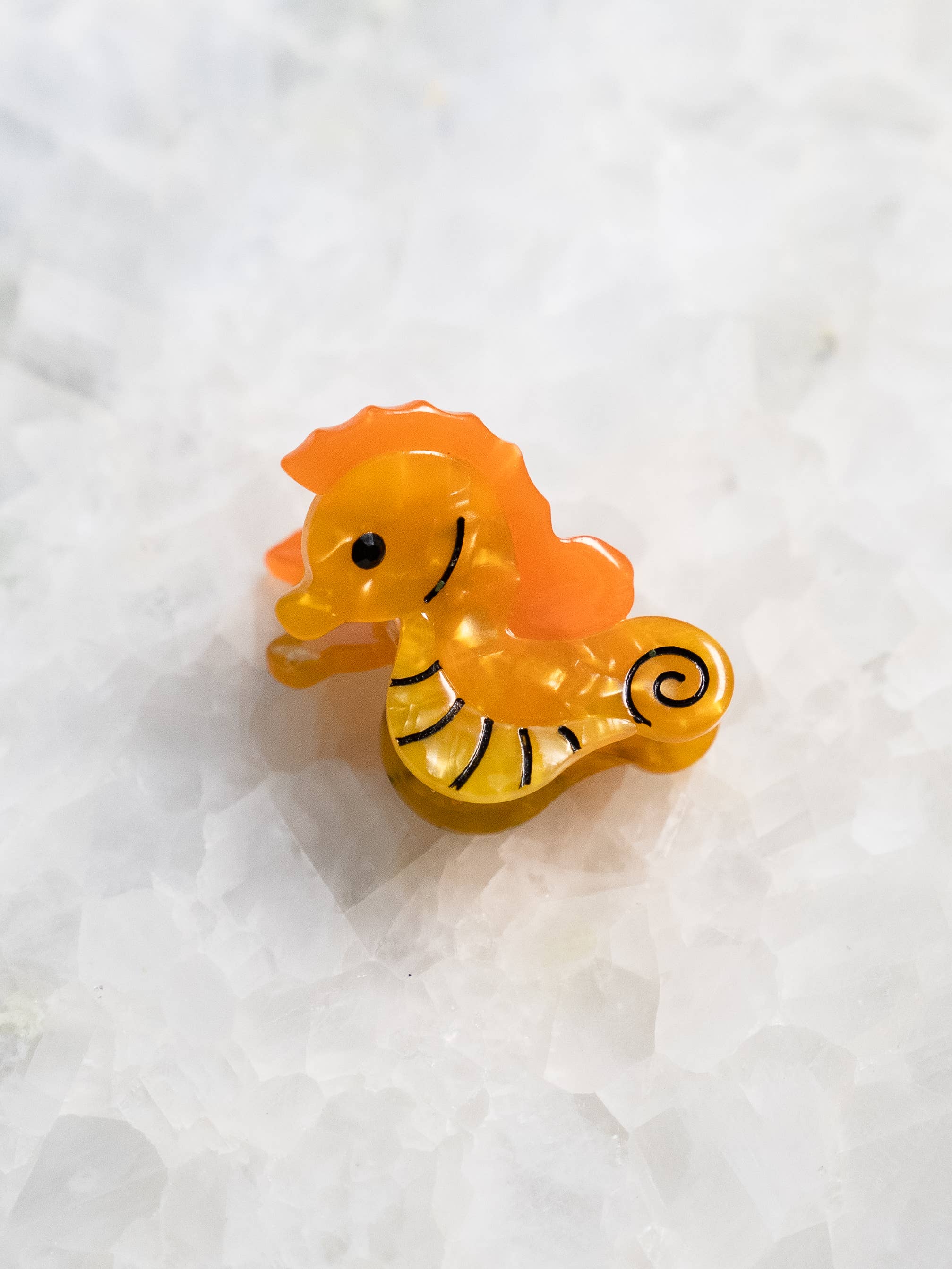 Eco Friendly Seahorse Hair Clip, Mini