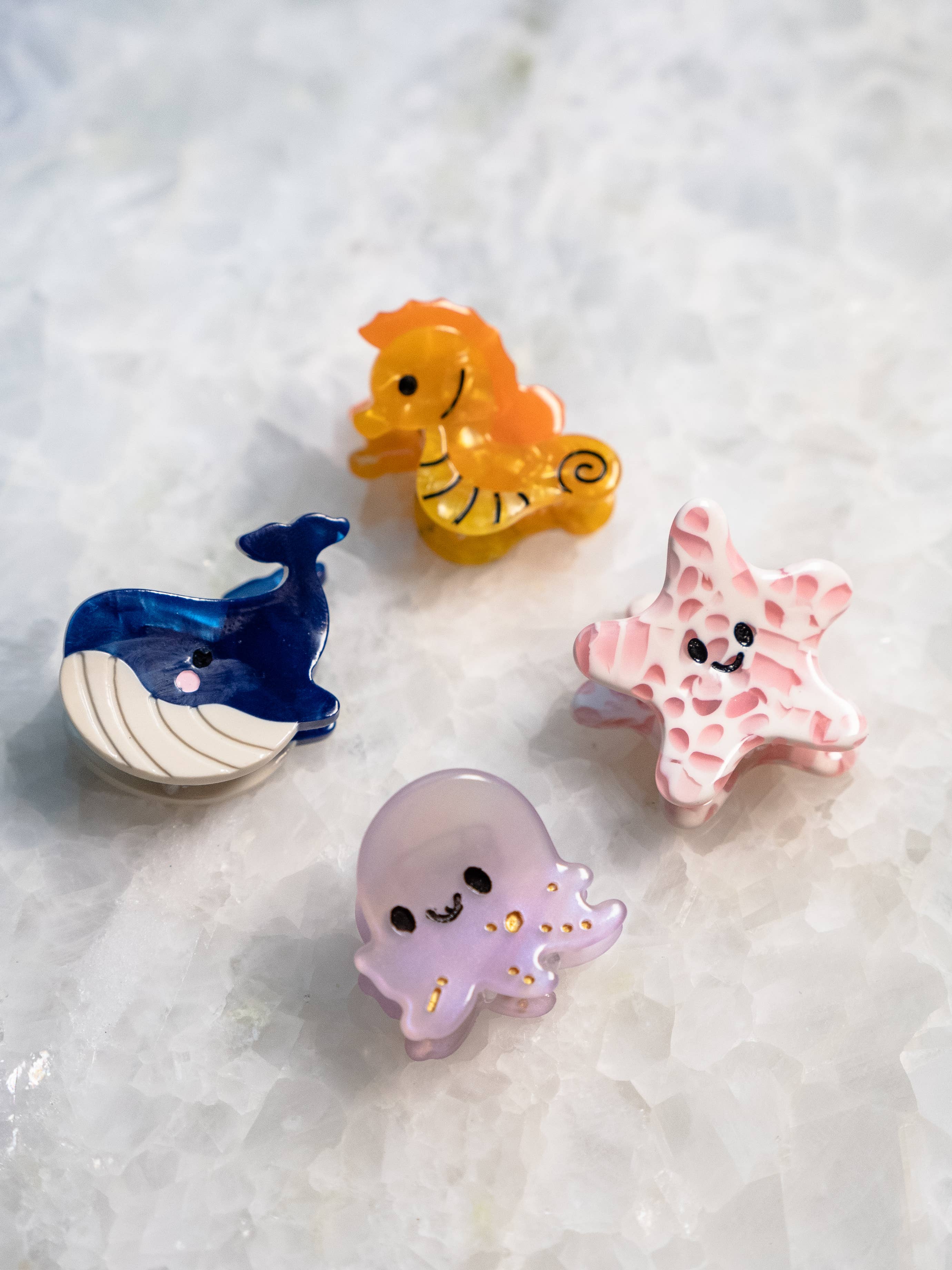 Eco Friendly Starfish Hair Clip, Mini