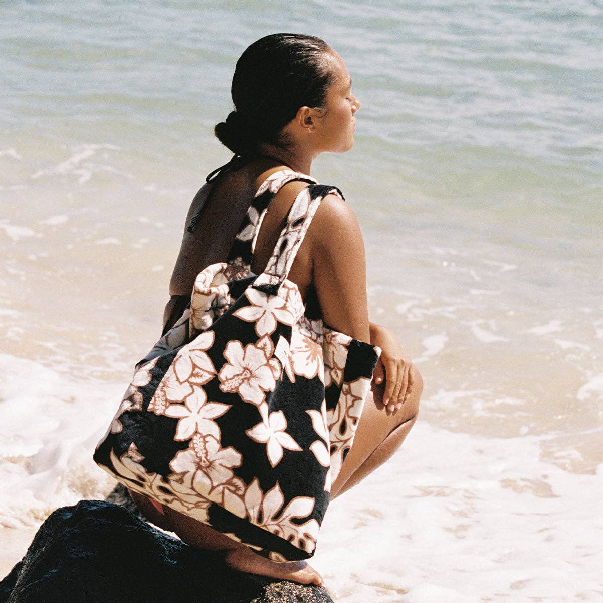 Olinda Terry Tote by Slowtide