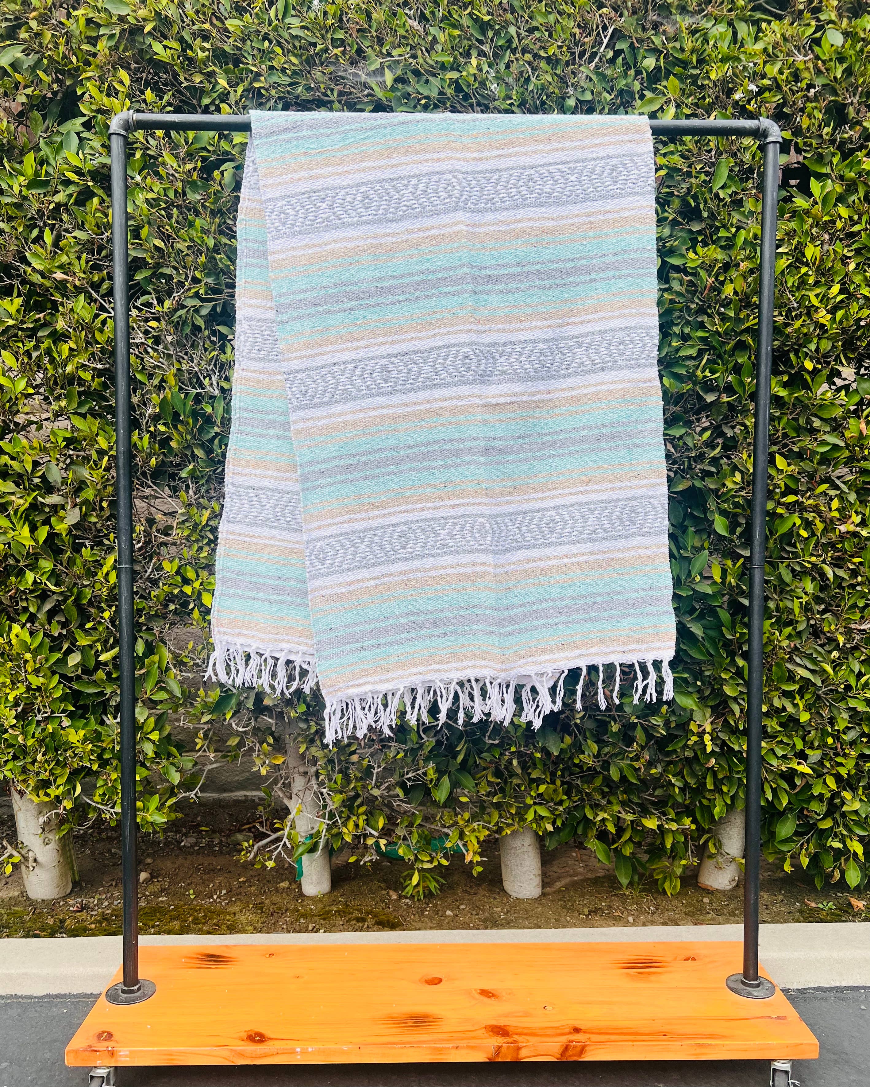 Sausalito Mexican Blanket | Summer Throw Blanket | Sea Gypsy