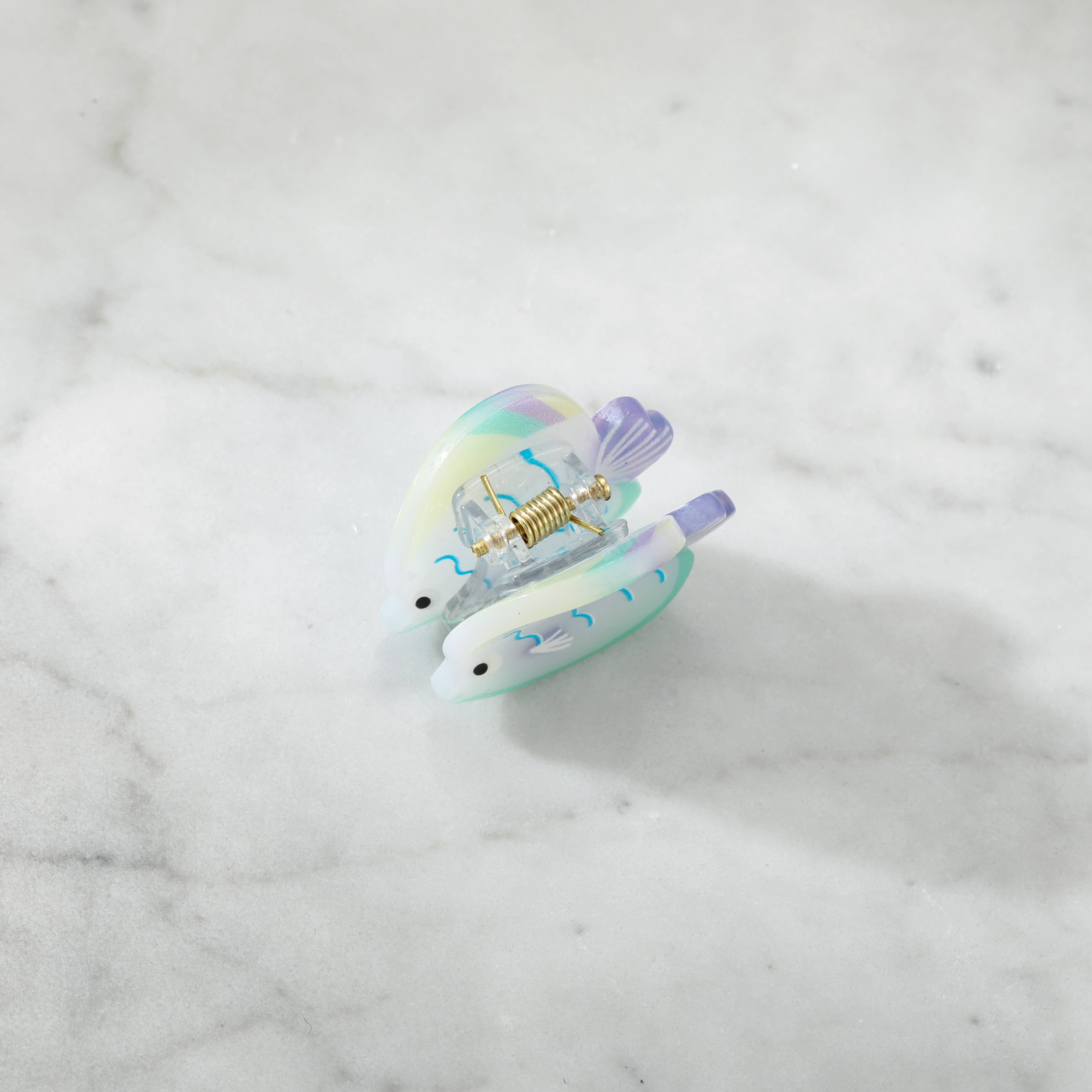 Eco-Friendly Mini Opal Tropical Fish Hair Clip