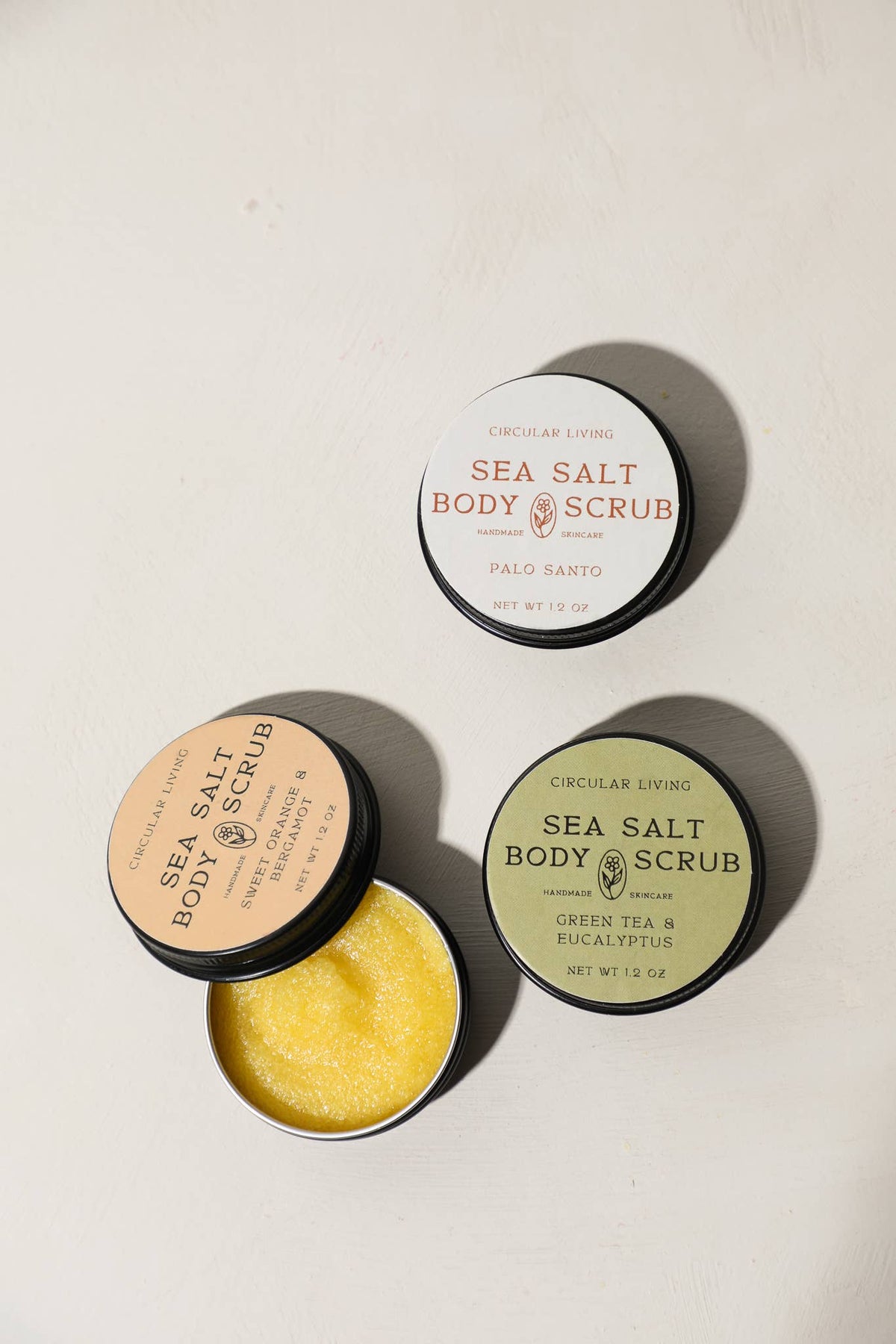 Body Scrub Sample Tins 