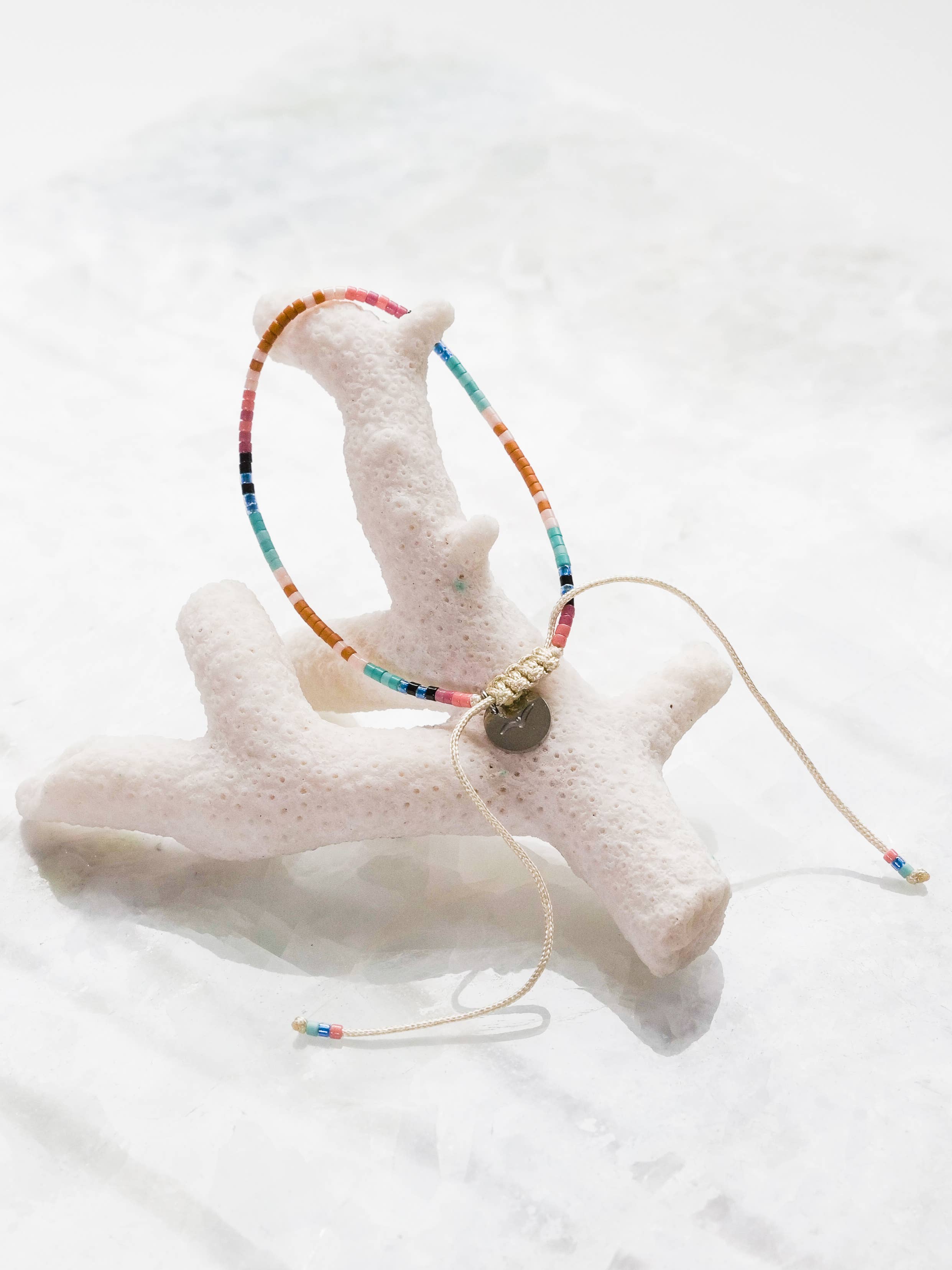 Tiny Bead, Island Bead Bracelet - Dusk