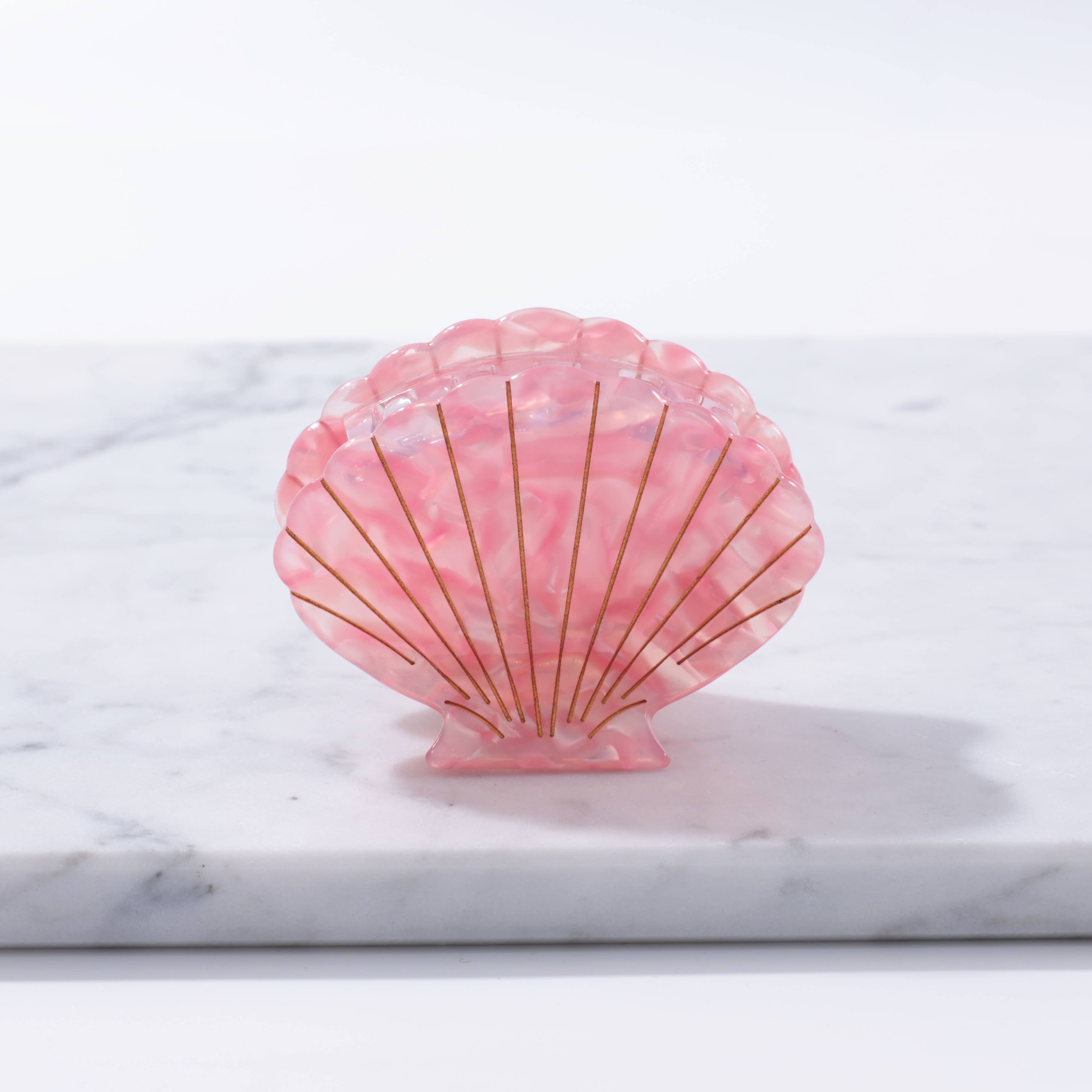 Eco-Friendly Scallop Shell Hair Clip Large