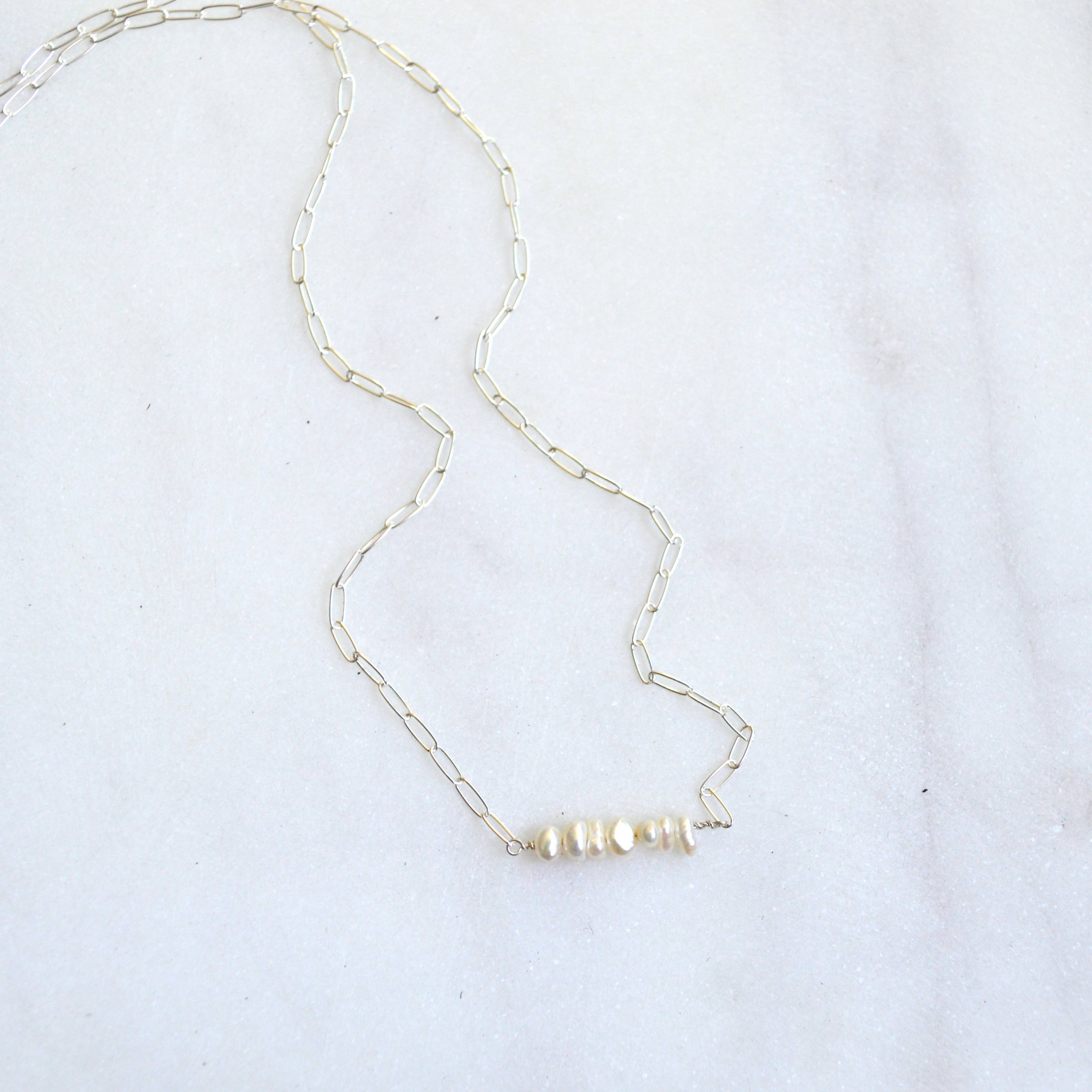 Tiny Freshwater Pearl Necklace