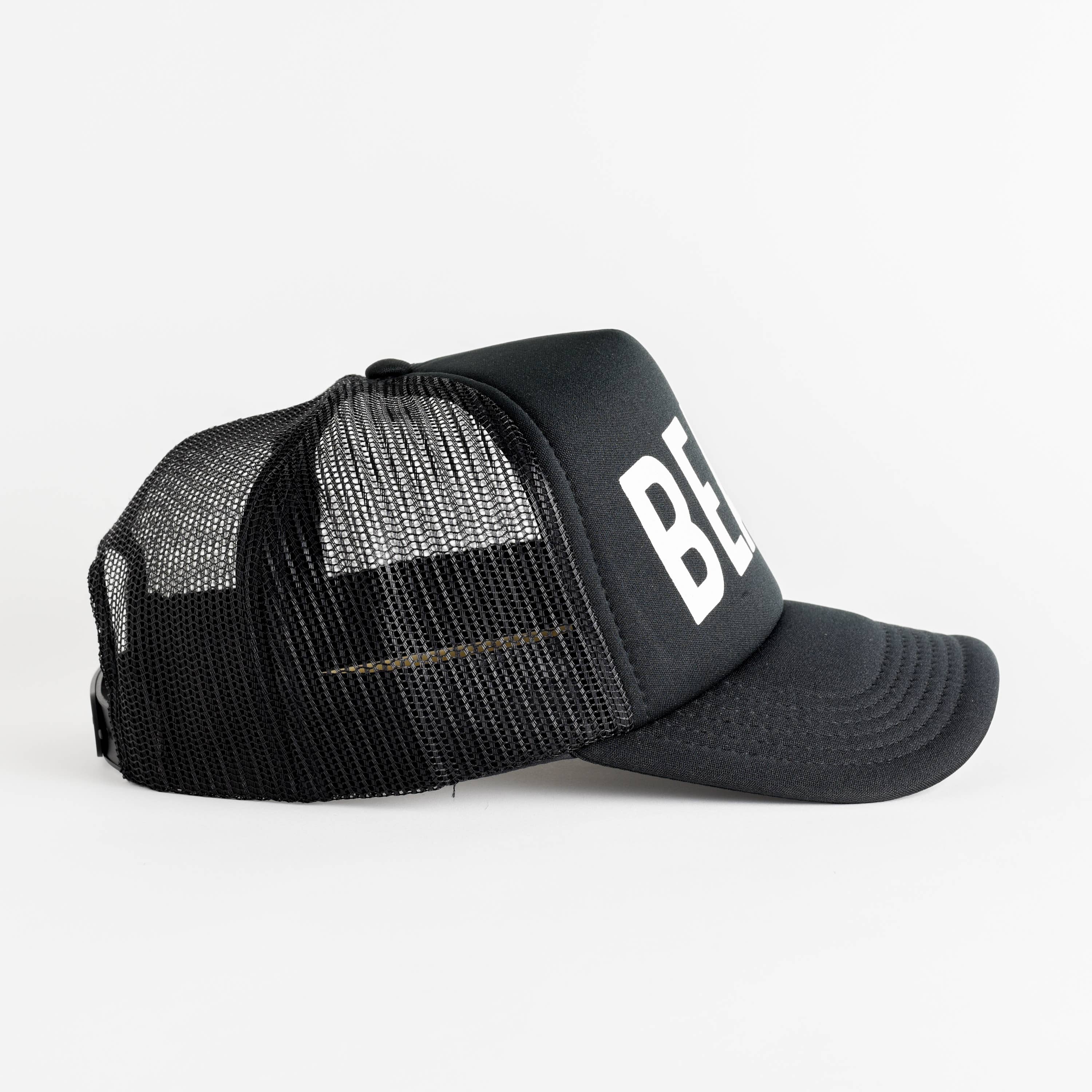 Endless August Supply Co. - Beach Recycled Trucker Hat - black