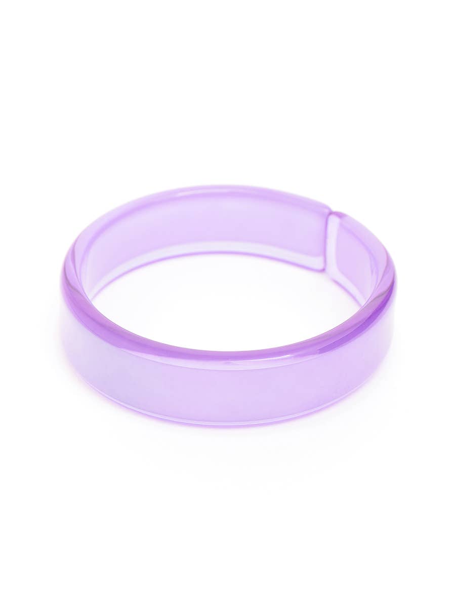 Party Resin Acrylic Stacking Bangle Bracelet